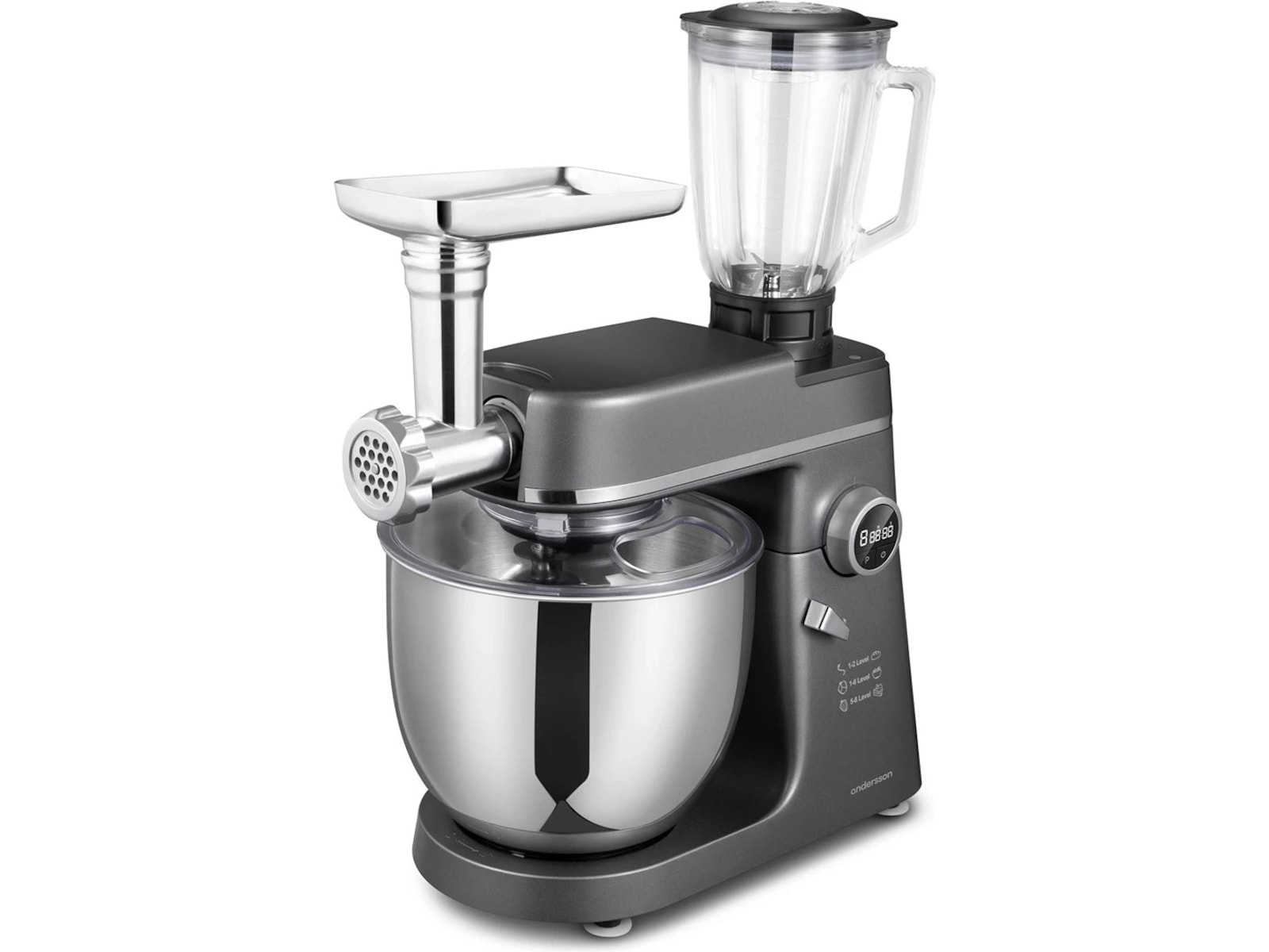 Andersson KNM-L4000 køkkenmaskine 2000W Køkkenmaskiner