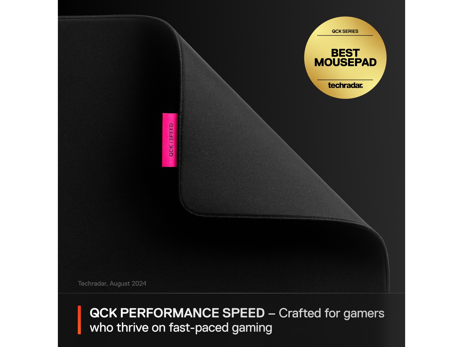 SteelSeries QcK Performance L Speed gamingmusemåtte Gamingmusemåtte