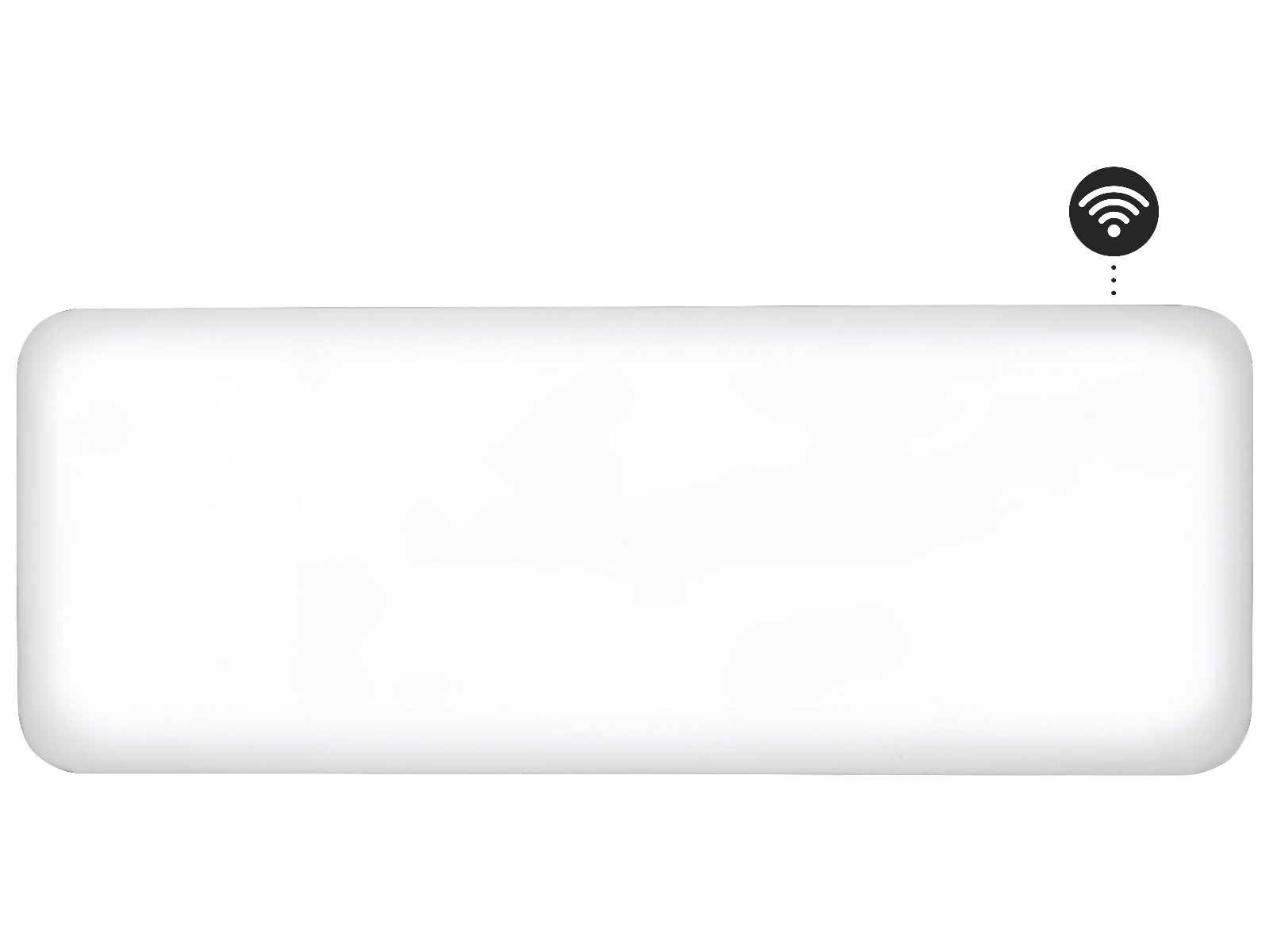 Mill Invisible Smart WiFi Gen 4 panelovn 1300W (hvid) Varmepaneler