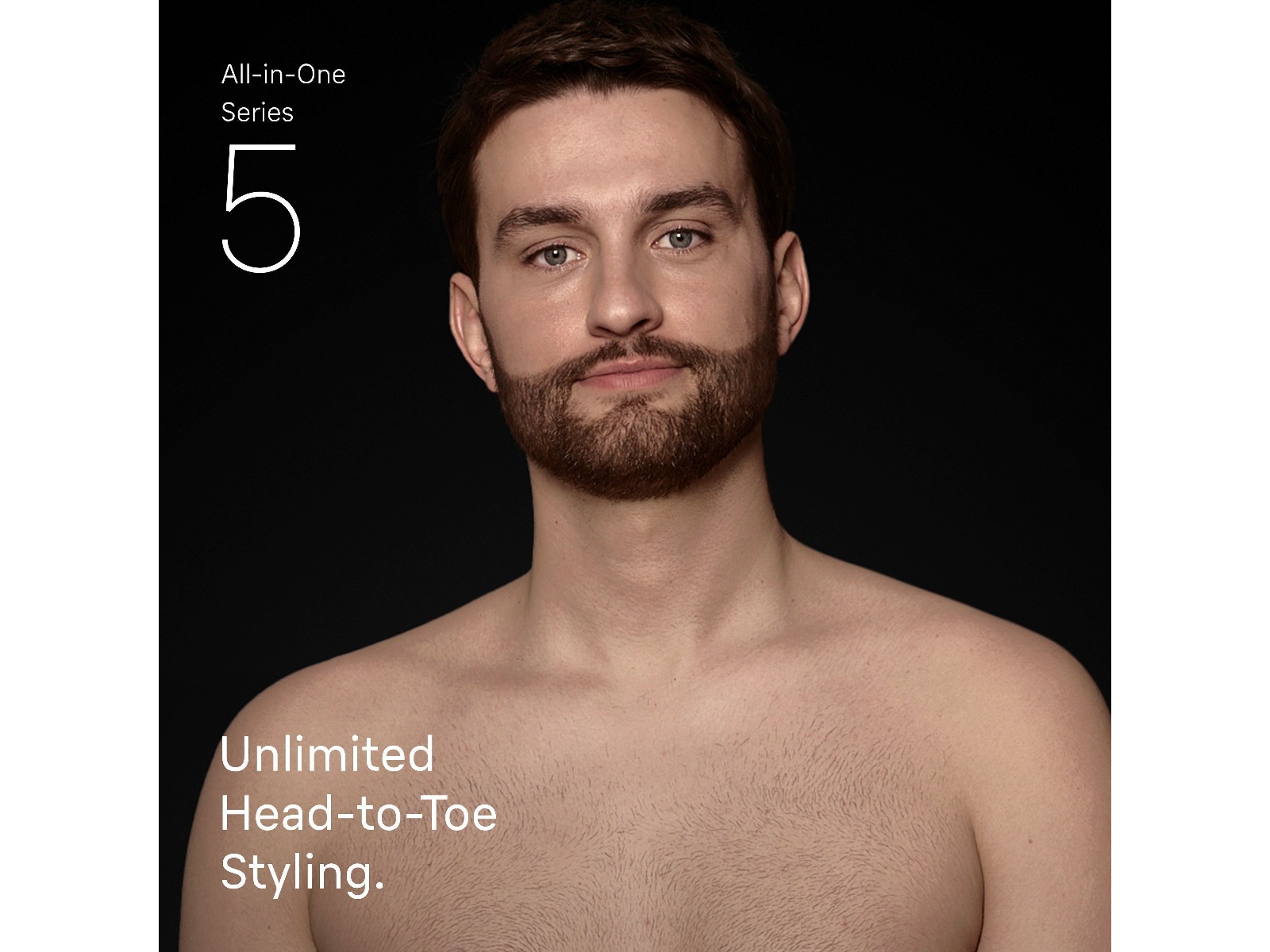 Braun Series 5 All-in-One grooming-sæt (grå) Hårtrimmer