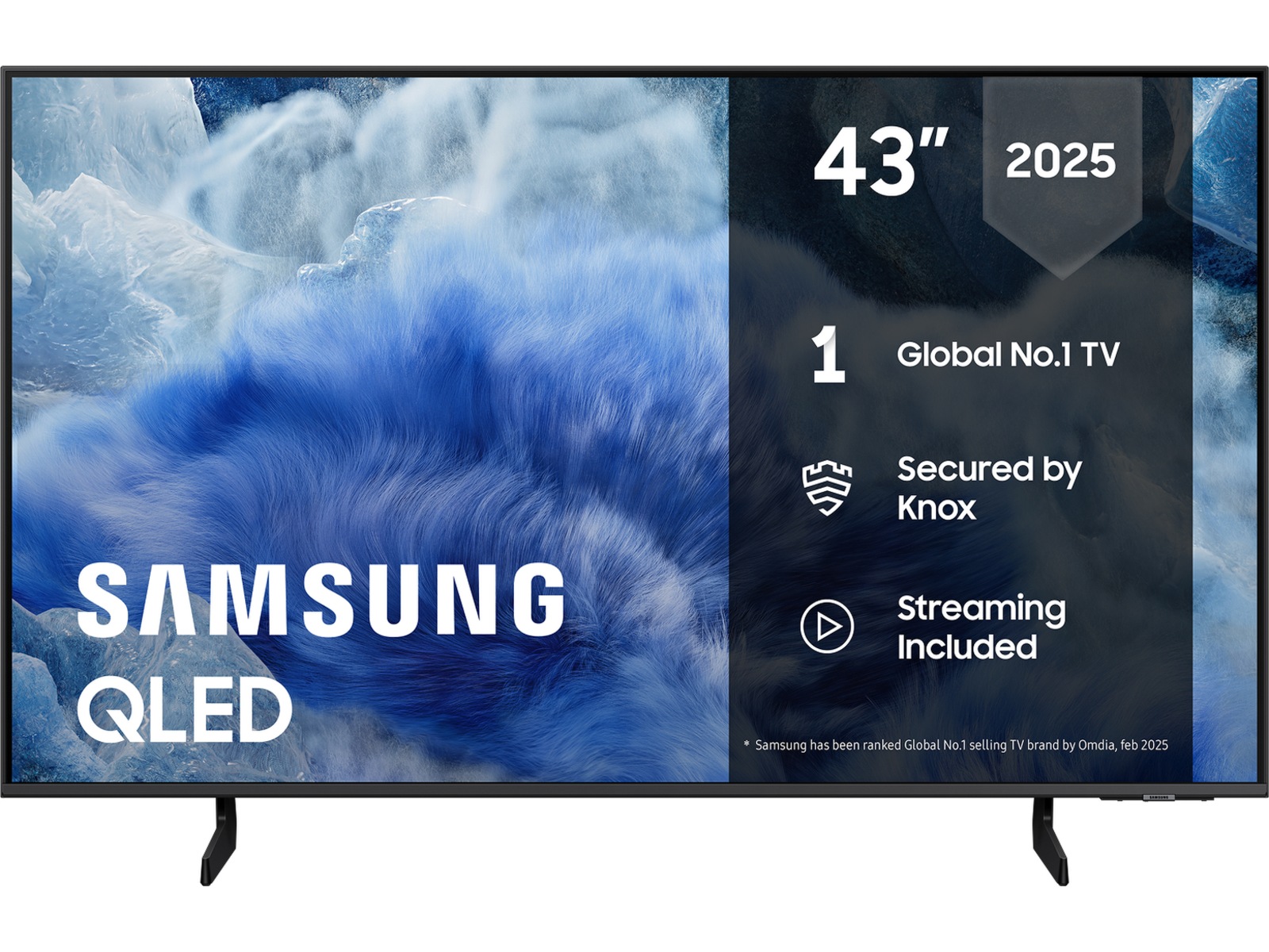 Samsung 43" Q8FA QLED 4K smart-tv (2025) 20 - 49 tommer TV