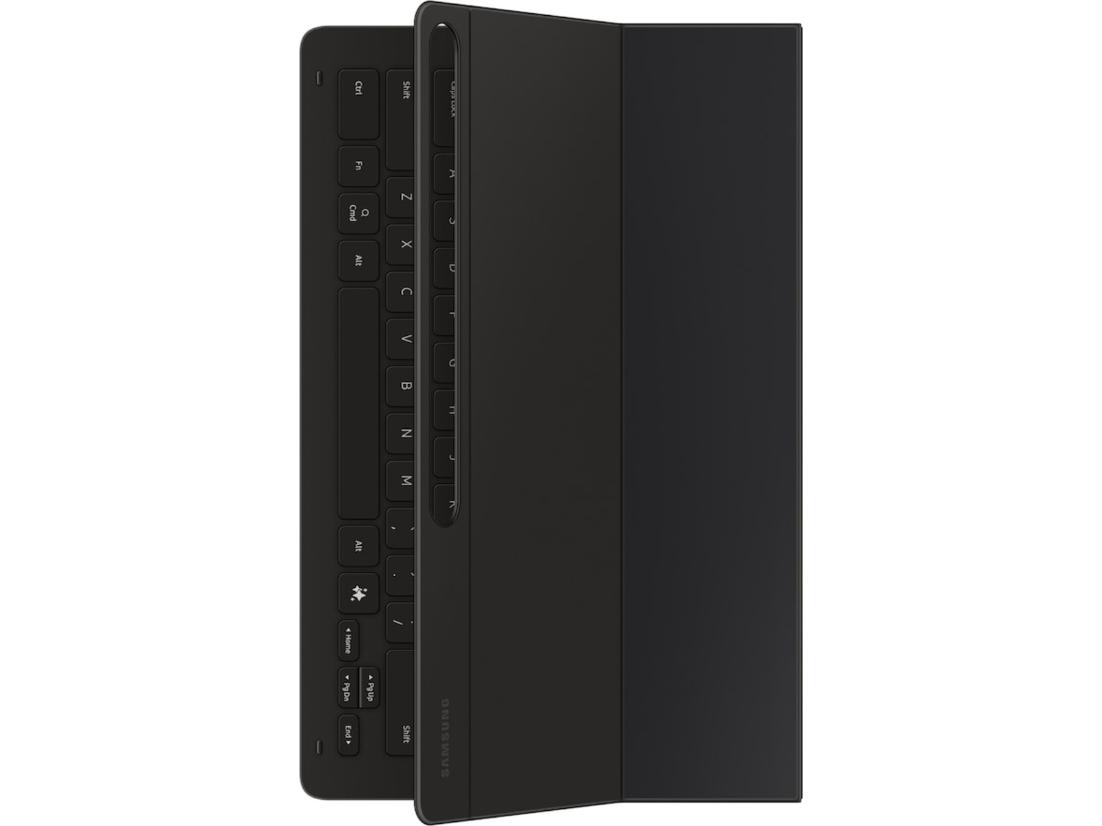 Samsung Galaxy Tab S10 FE+ Book Cover Keyboard Slim (sort) Tastatur og stylus