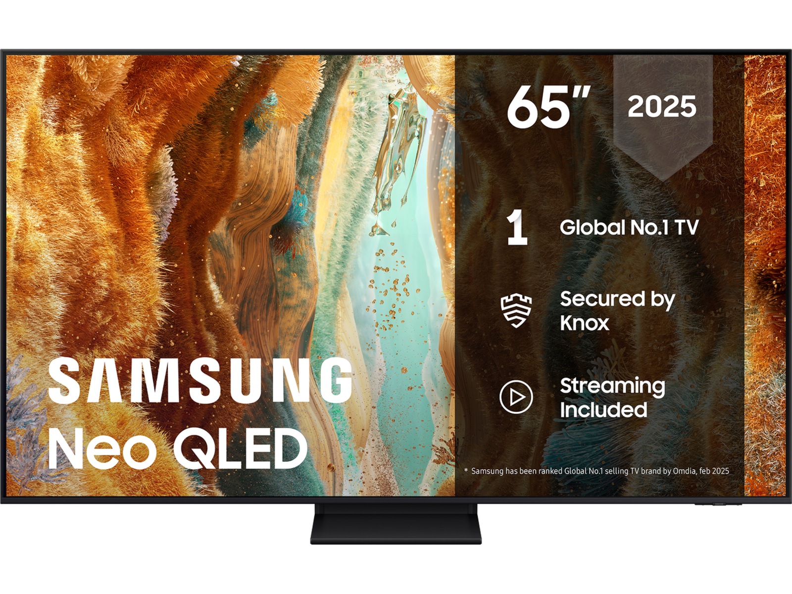 Samsung 65" QN70F Neo QLED 4K mini LED smart-TV (2025) 60 - 69 tommer TV