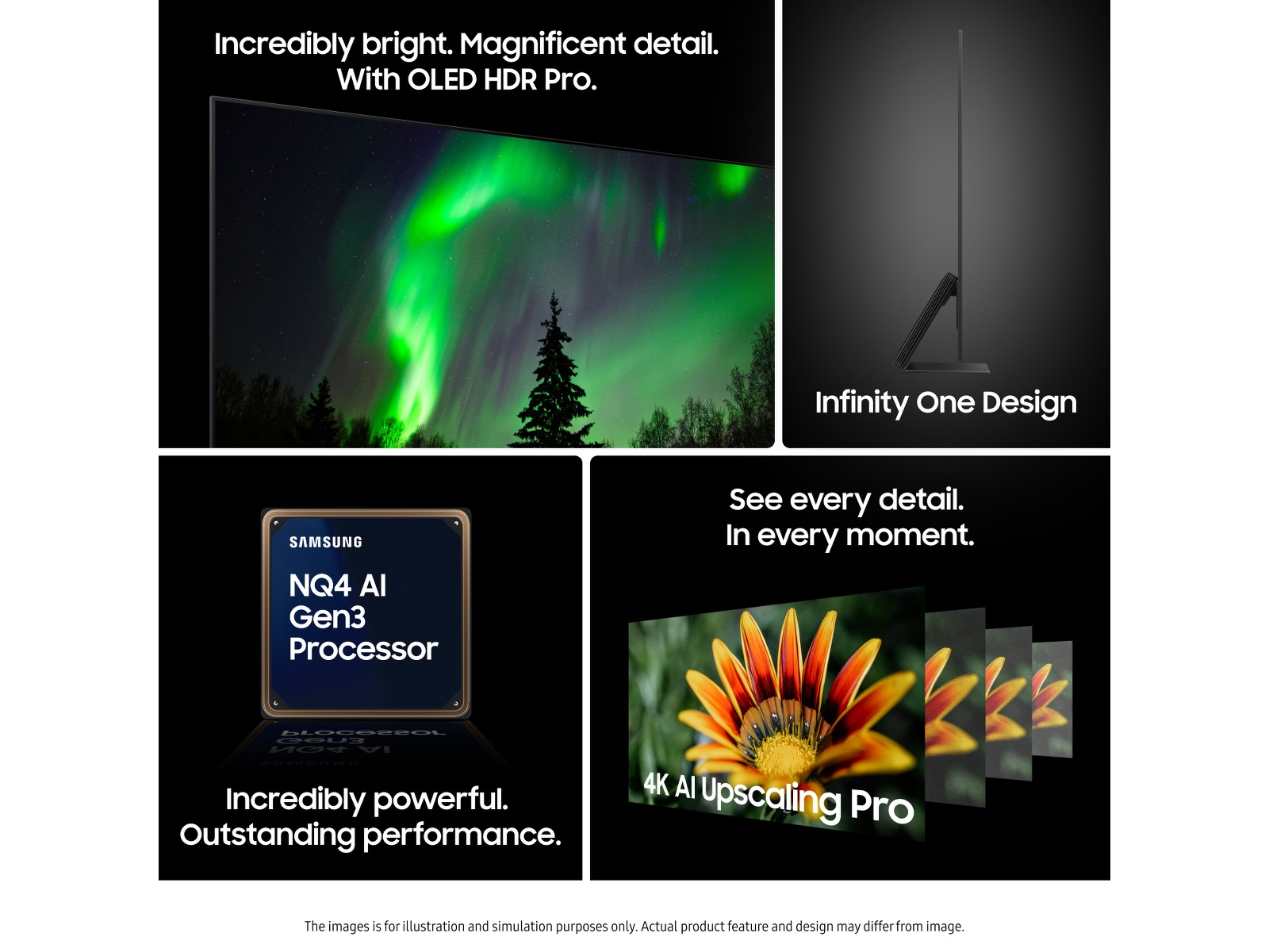 Samsung 65" S95F OLED 4K Smart TV (2025) 60 - 69 tommer TV