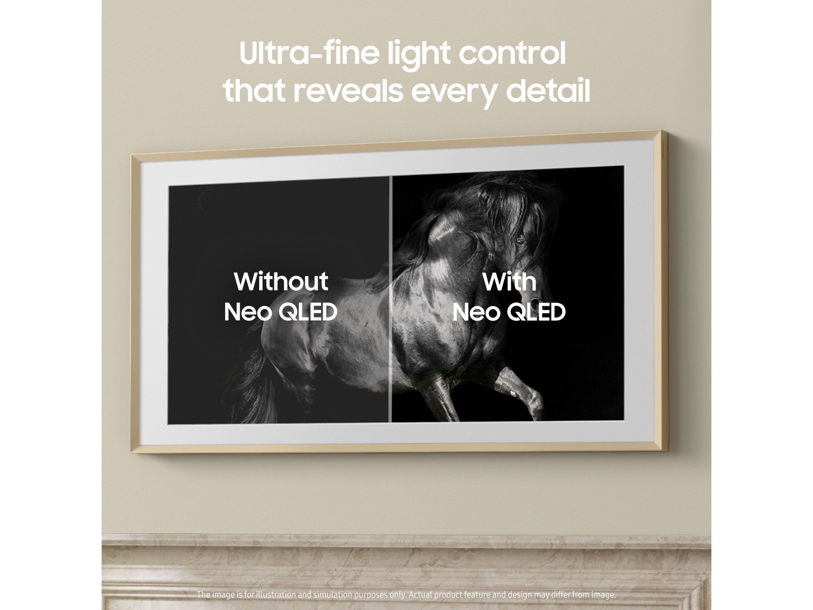 Samsung 65" The Frame Pro LS03FW Neo QLED 4K smart-TV (2025) 60 - 69 tommer TV