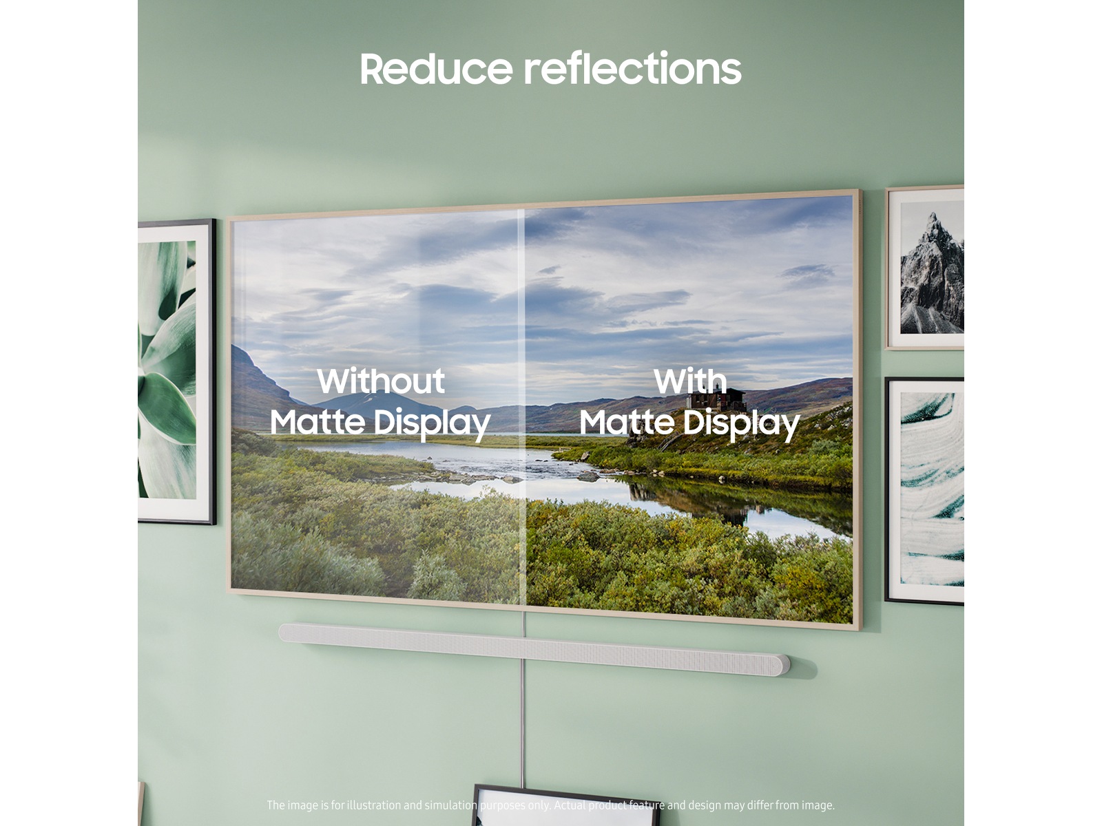 Samsung 65" The Frame Pro LS03FW Neo QLED 4K smart-TV (2025) 60 - 69 tommer TV