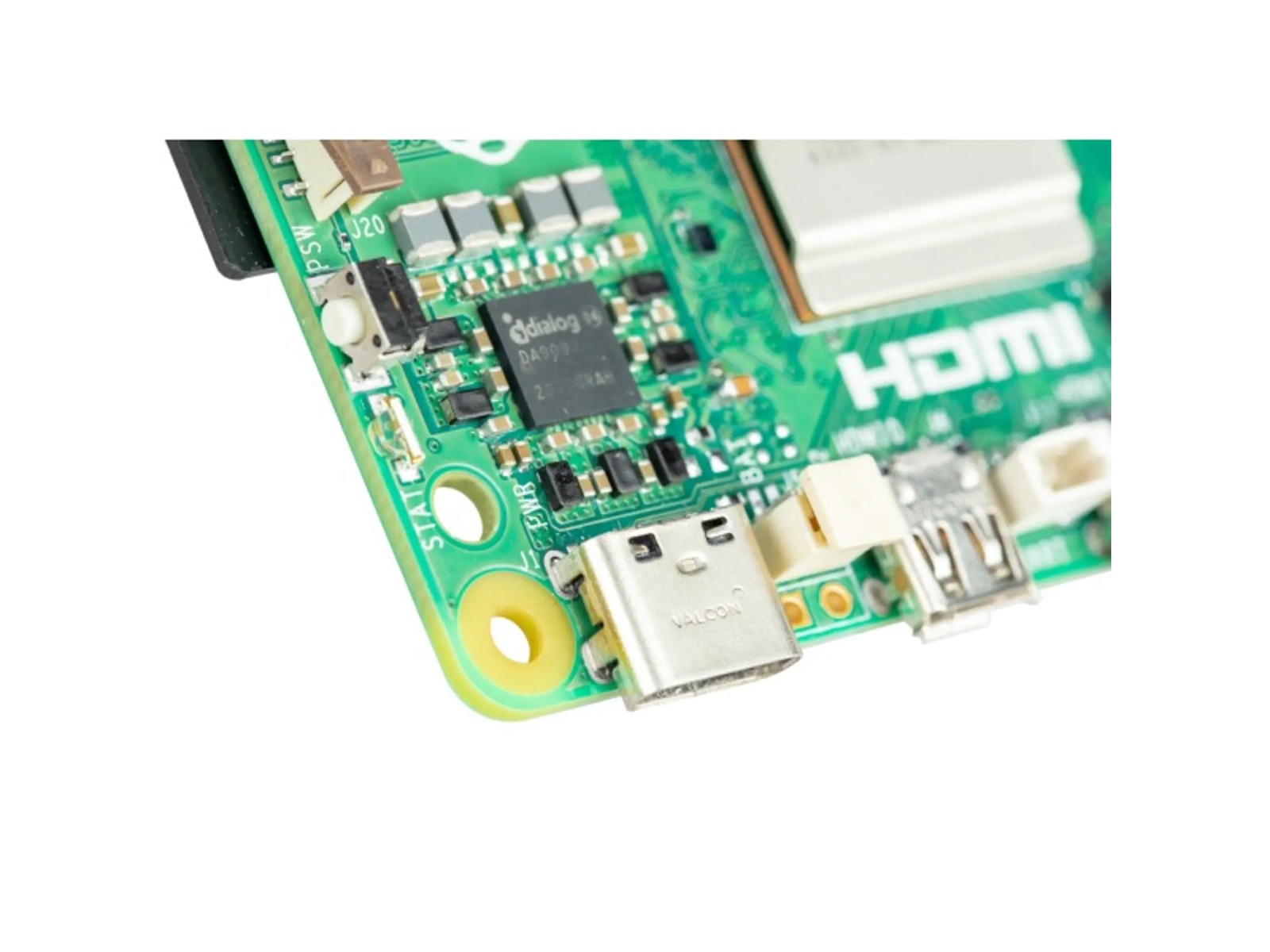 Raspberry Pi 5 16GB Integreret CPU