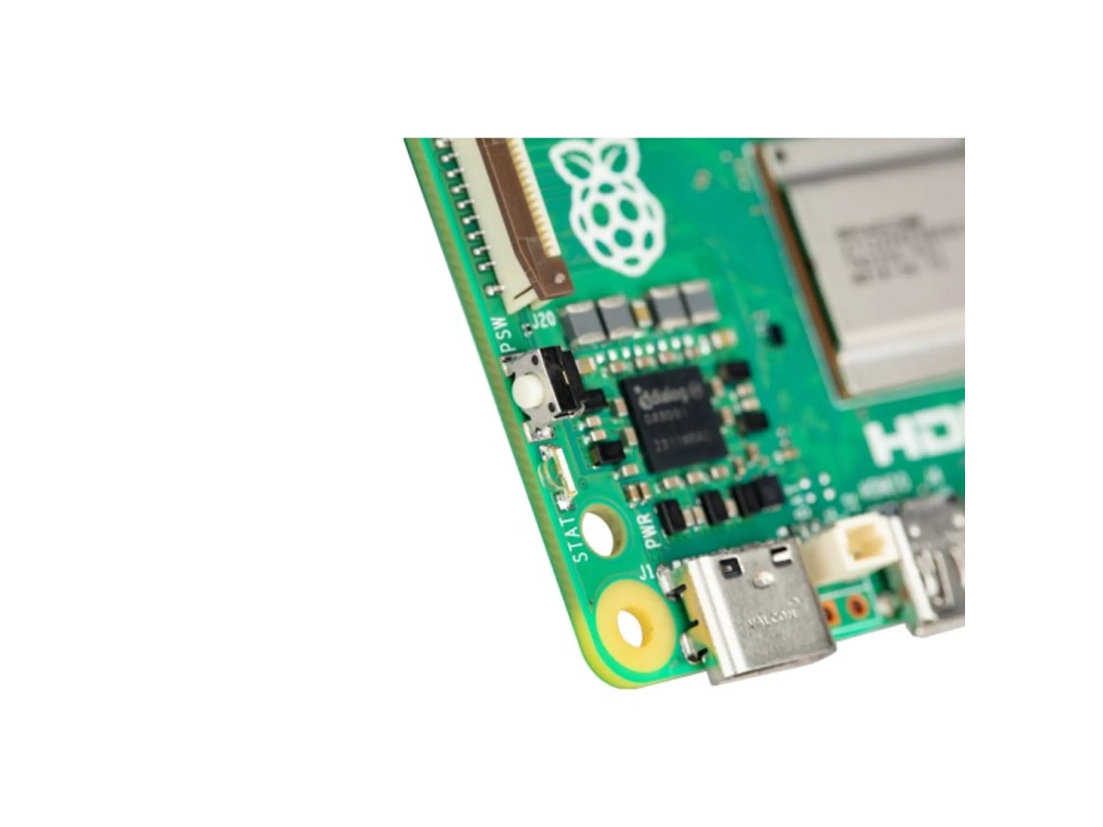 Raspberry Pi 5 16GB Integreret CPU