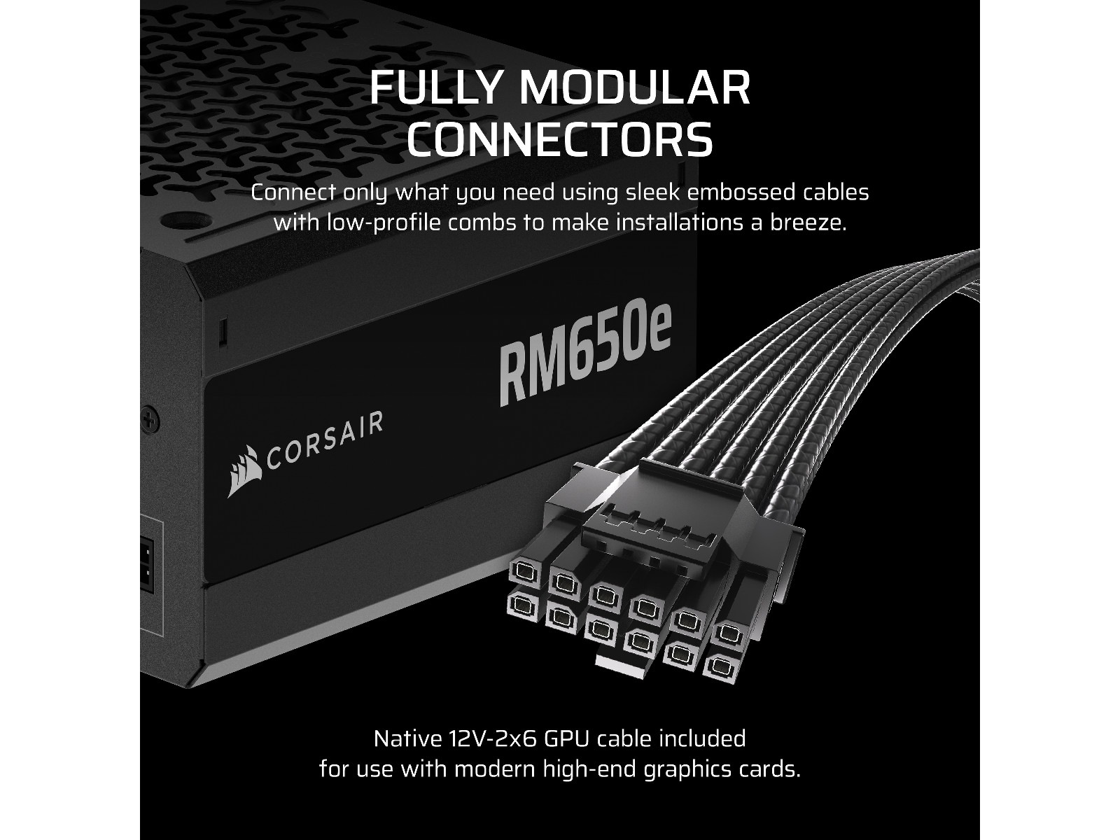 Corsair RMe Series RM650e PSU Strømforsyninger
