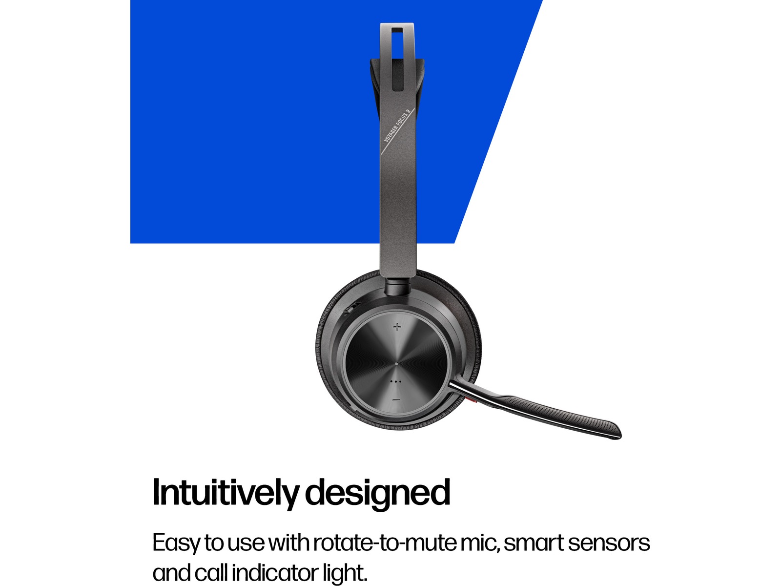 HP Poly Voyager Focus 2 MS USB-C trådløst headset Trådløst headset