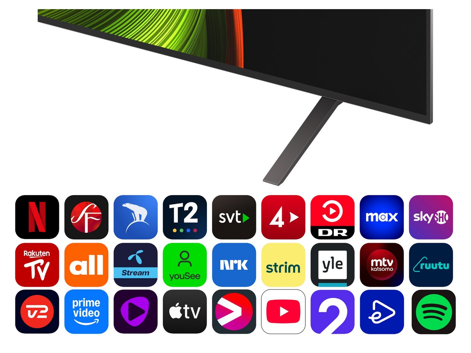 65 tommer LG OLED B5 AI 4K Smart TV 2025 60 - 69 tommer TV