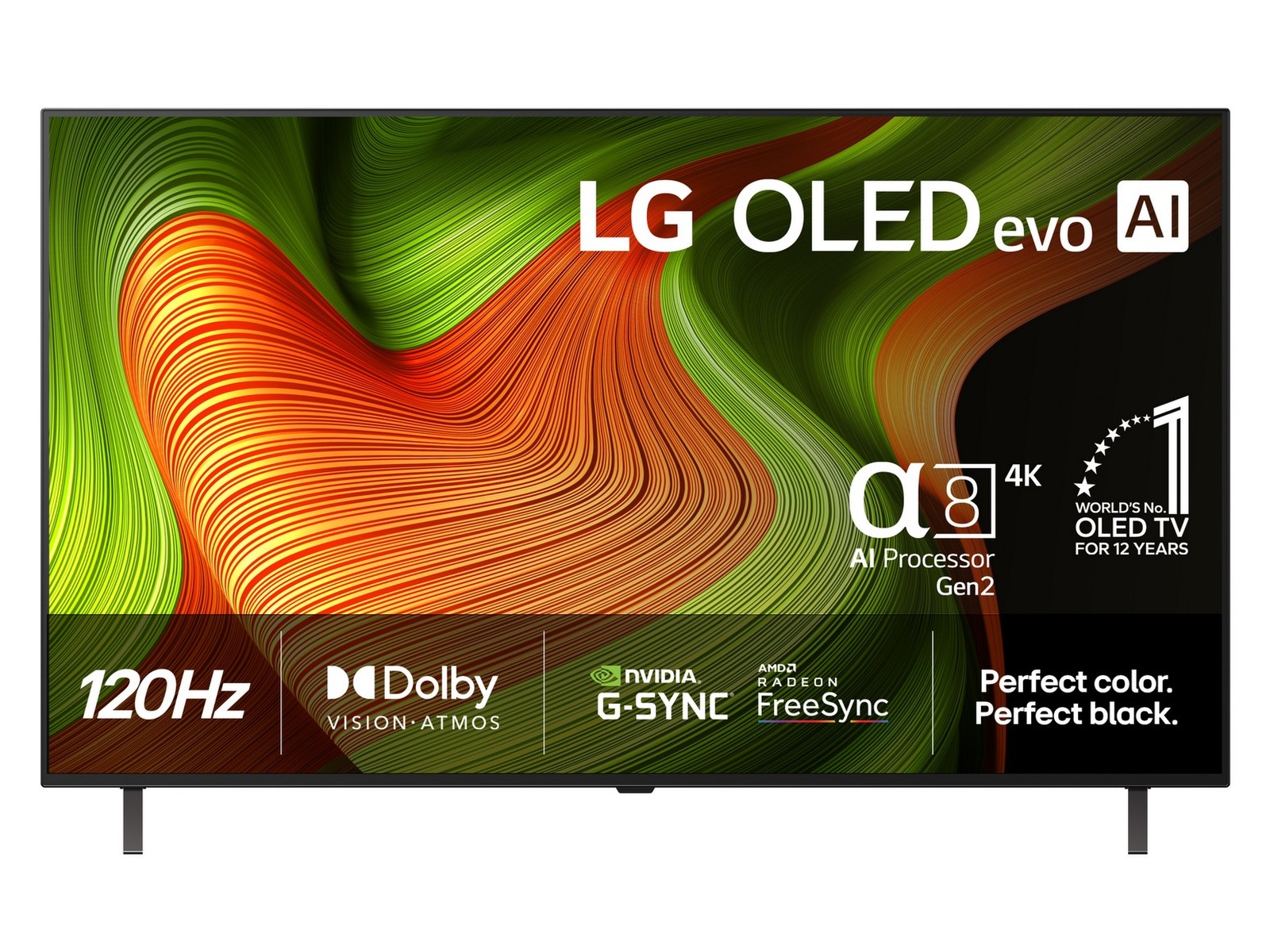 LG 55" B5 AI 4K OLED smart-TV (2025) 50 - 59 tommer TV