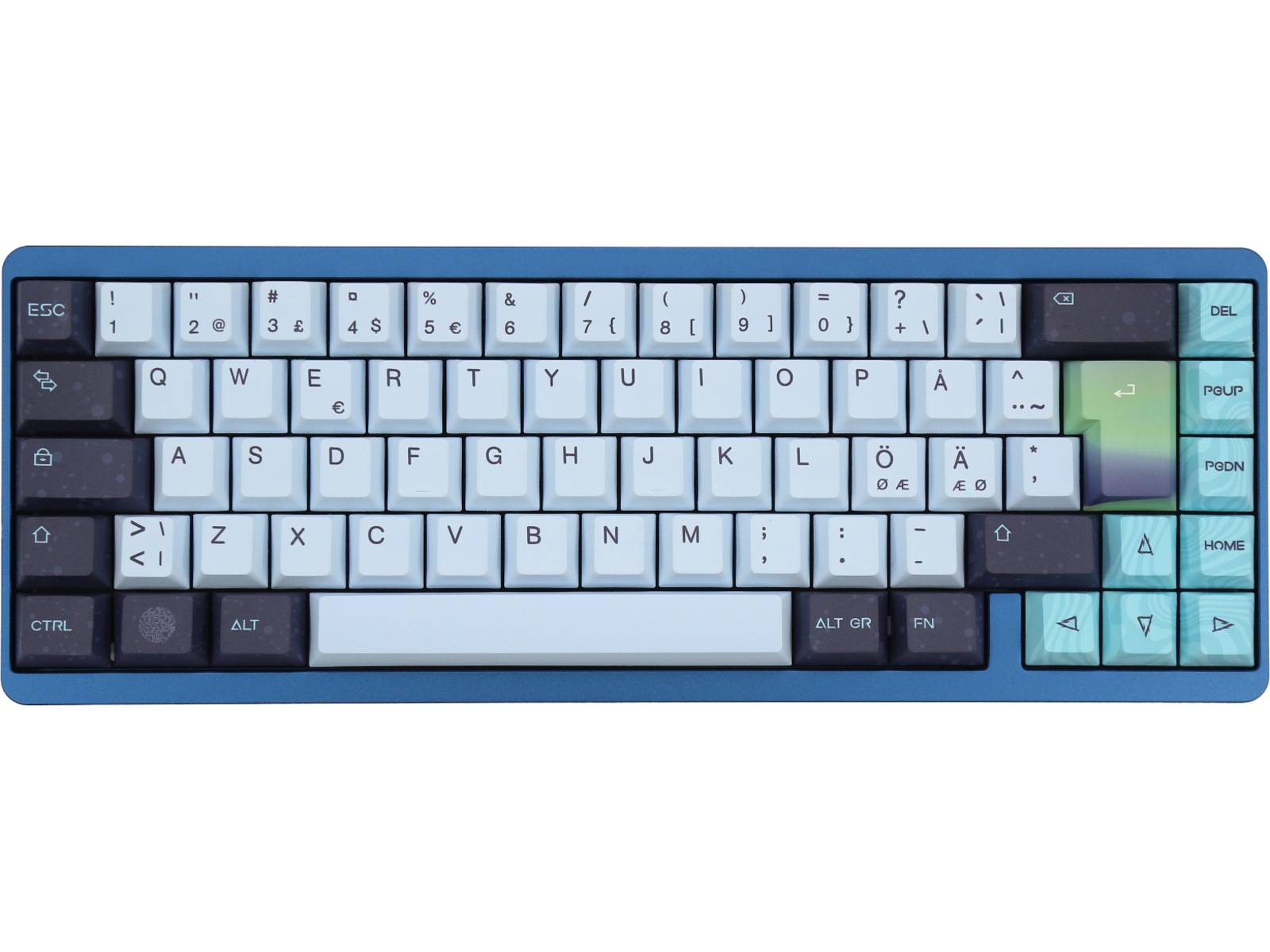 Varmilo Muse65 HE Aurora gamingtastatur 65% Gamingkeyboard