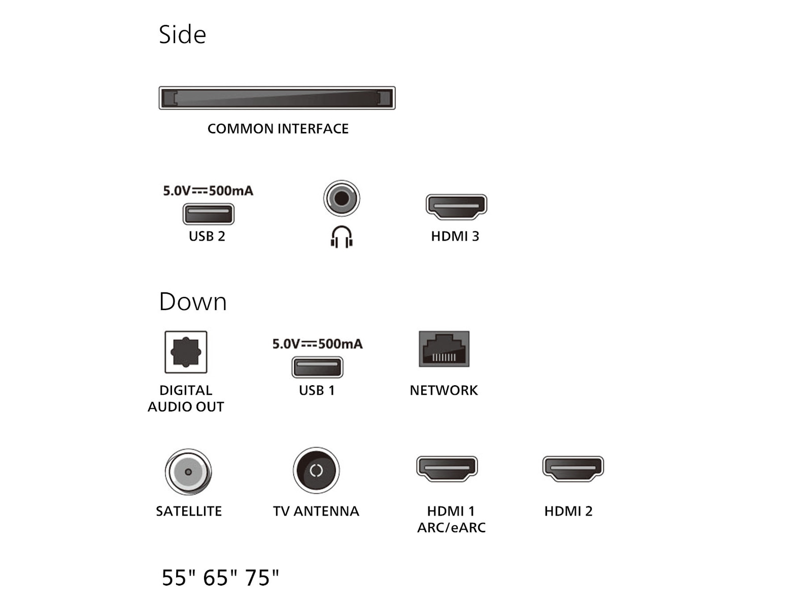 Philips 65" MLED810/12 QD smart miniLED TV (2025) 60 - 69 tommer TV