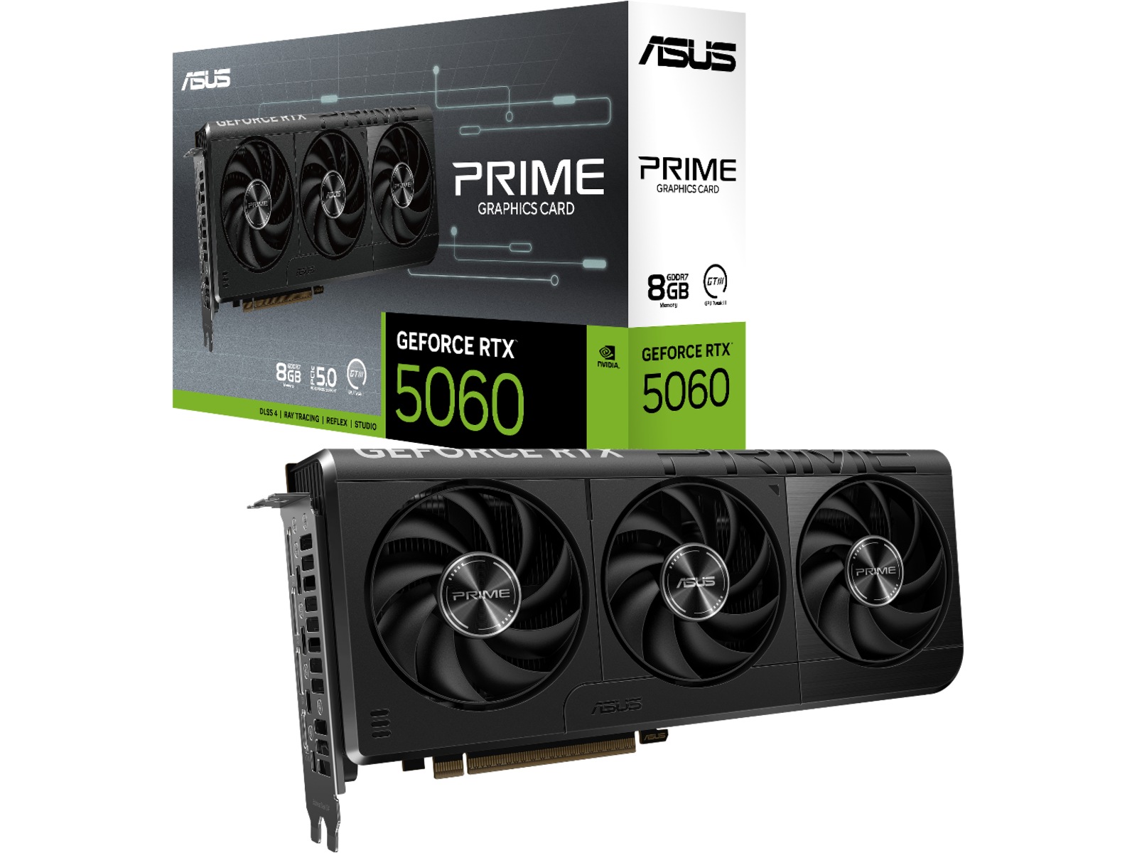 Asus Prime GeForce RTX 5060 Grafikkort
