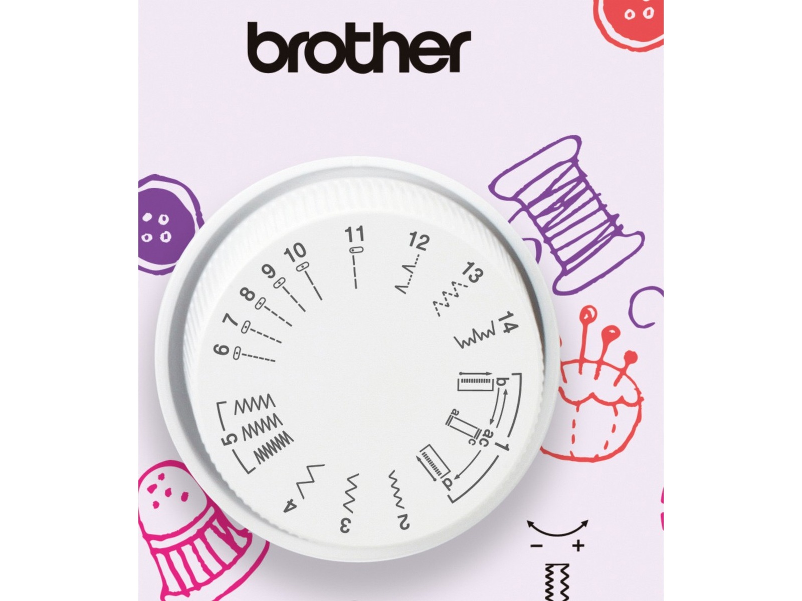 Brother KE14SZW1 Symaskine Symaskiner