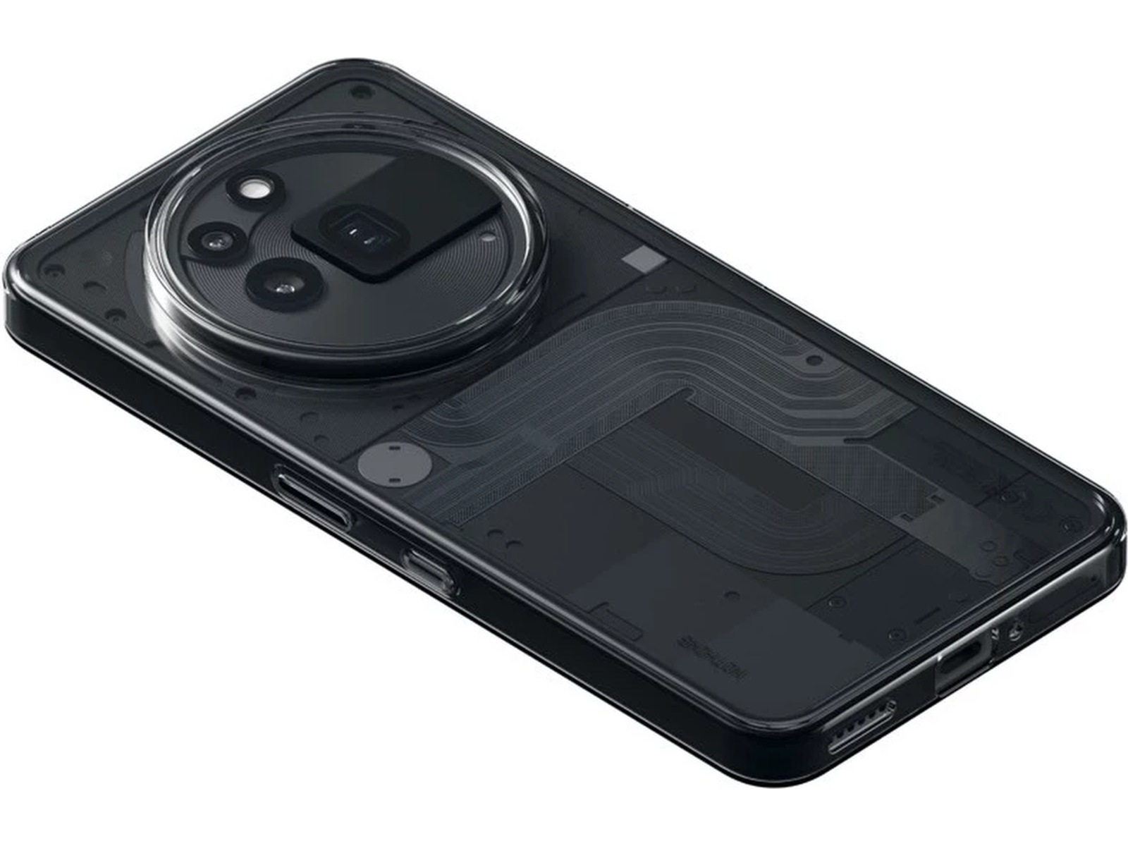 Nothing Phone (3a) Pro 12+256GB (sort) Mobiltelefoner