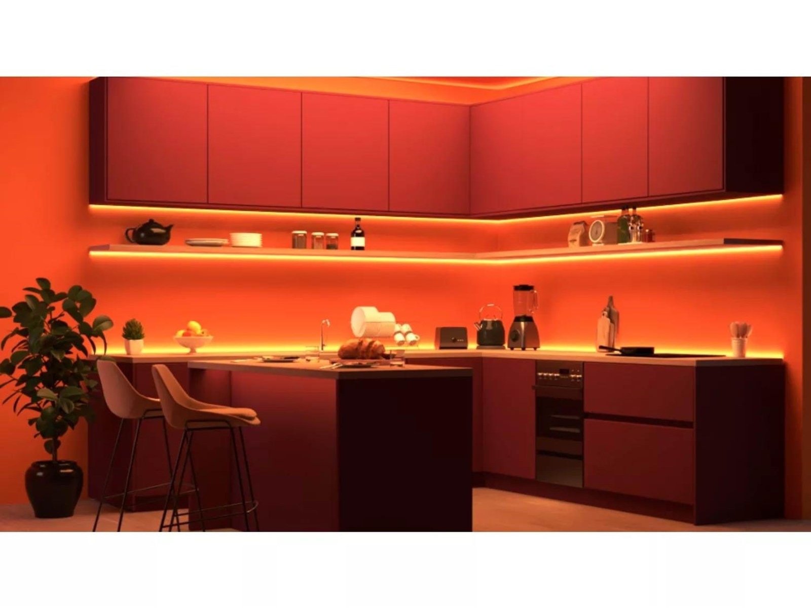 WiZ RGB LED-strip 4m Led strips & underholdning