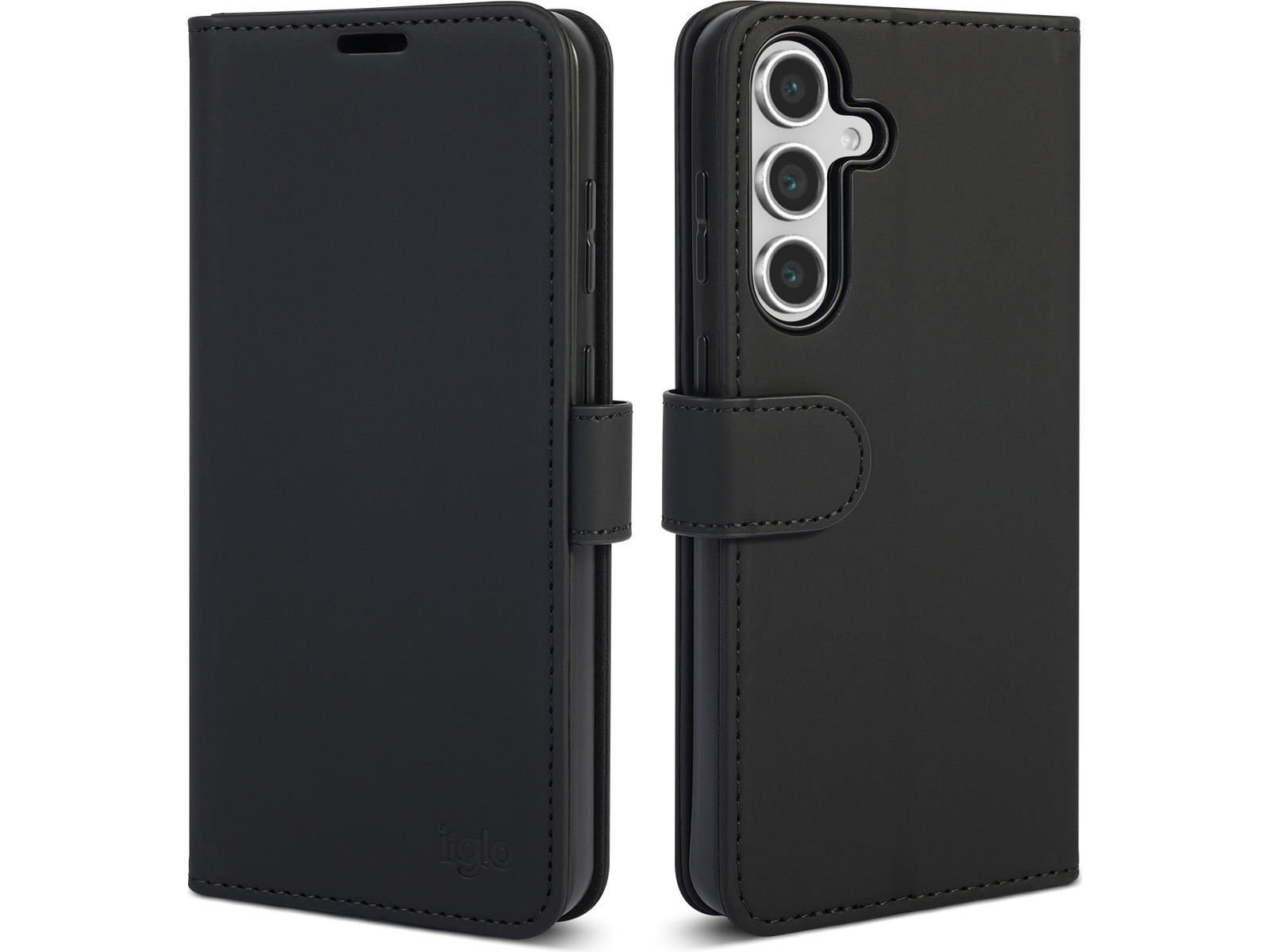 iiglo Galaxy S25 FE Wallet Cover (sort) Mobilcover