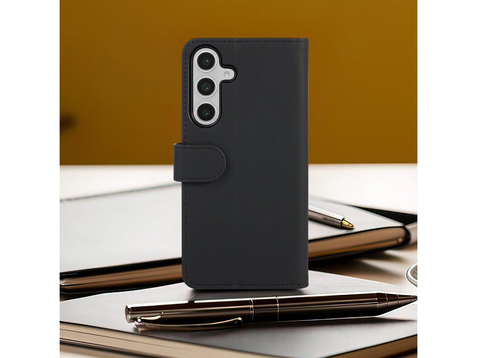 iiglo Galaxy S25 FE Wallet Cover (sort) Mobilcover