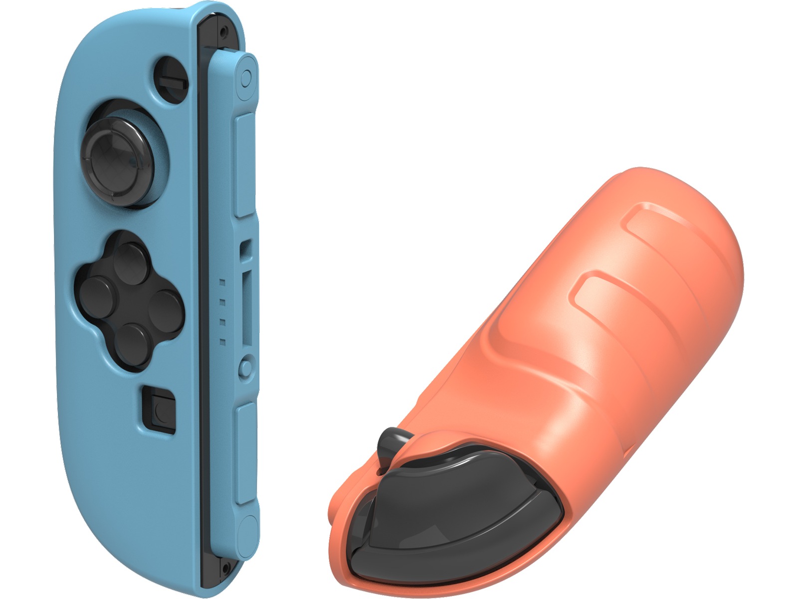 Gaminja Nintendo Switch 2 Joy-Con 2 silikonegreb (blå/orange) Tilbehør til spilkonsoller