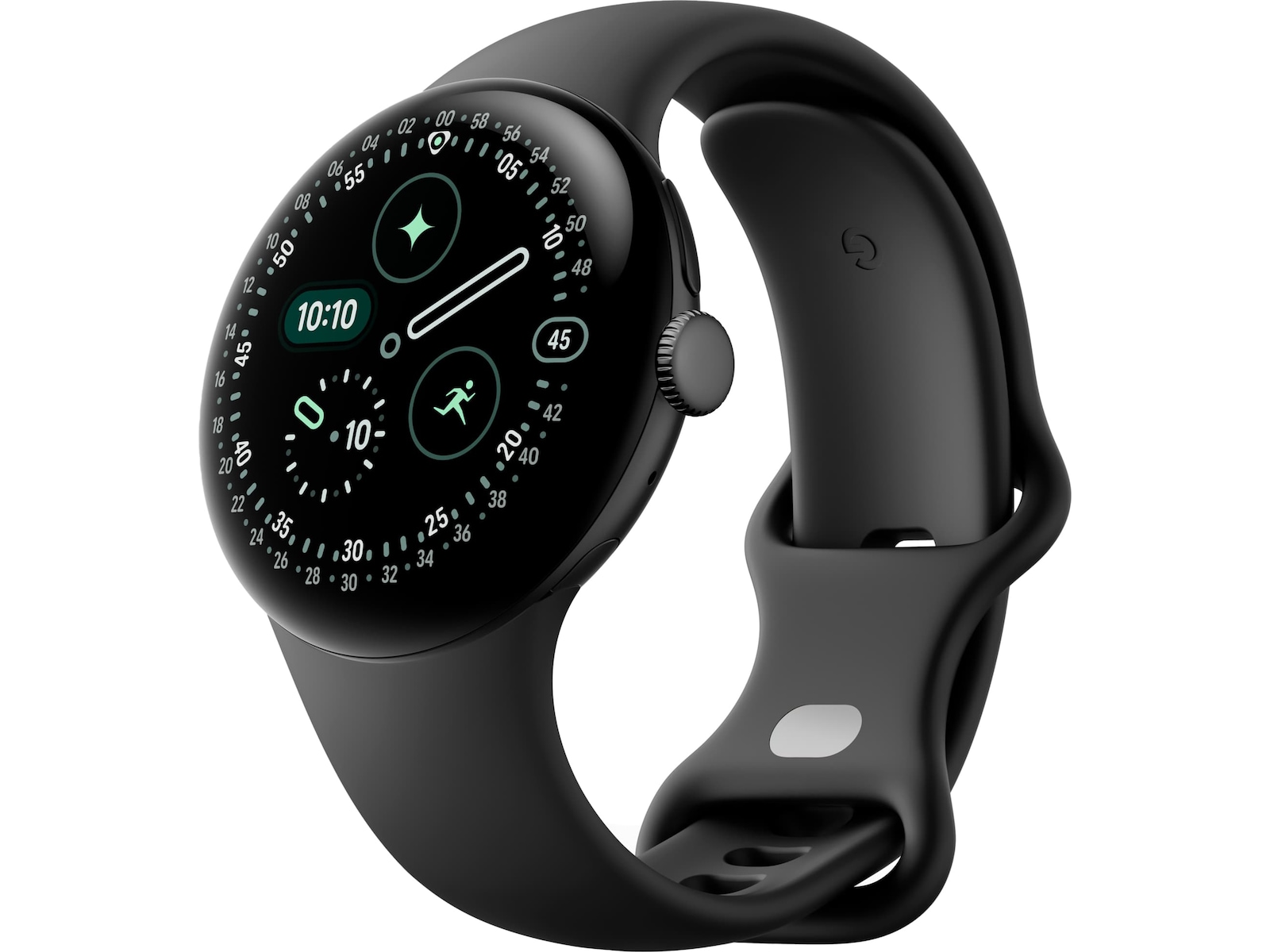 Google Pixel Watch 4 45mm LTE (sort) Smartwatches