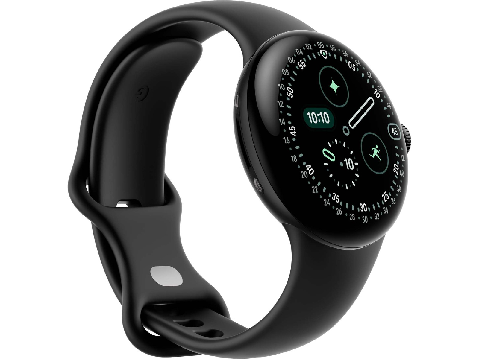 Google Pixel Watch 4 45mm LTE (sort) Smartwatches