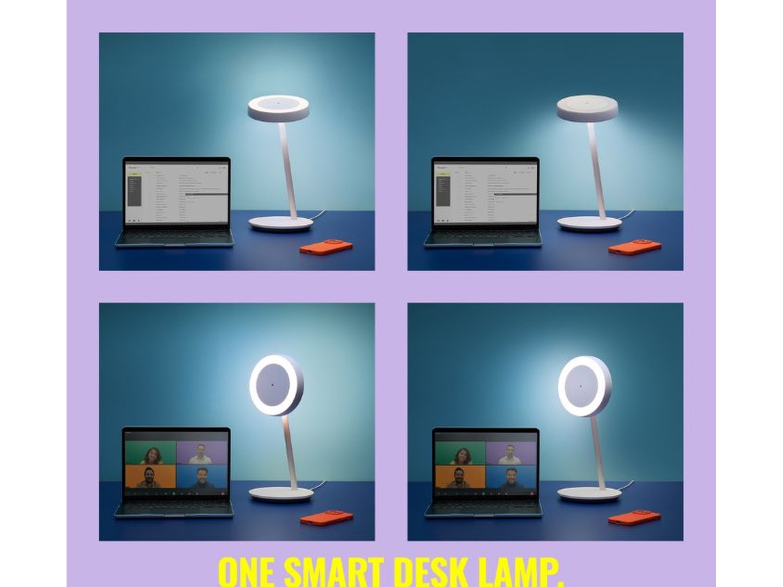 Wi-Fi BLE Portrait Smart skrivebordslampe Bordlampe