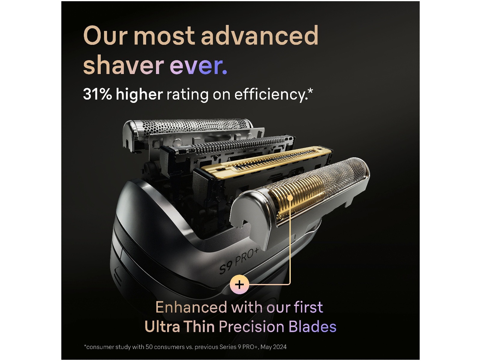 Braun Series 9 PRO+ elektrisk barbermaskine 9675CC Barbermaskine