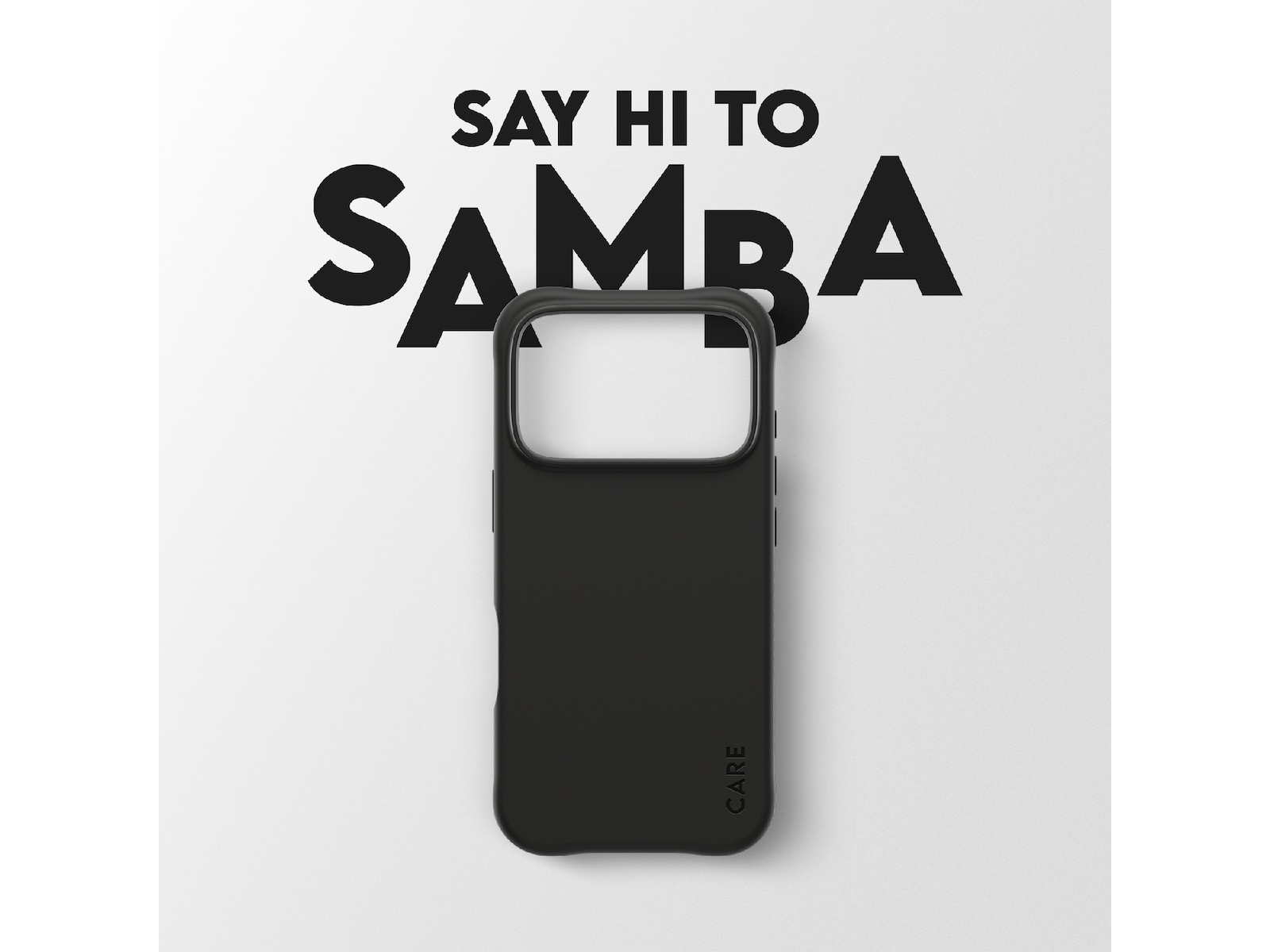 PanzerGlass CARE iPhone 17 Pro Samba Hardcase cover (sort) Mobilcover