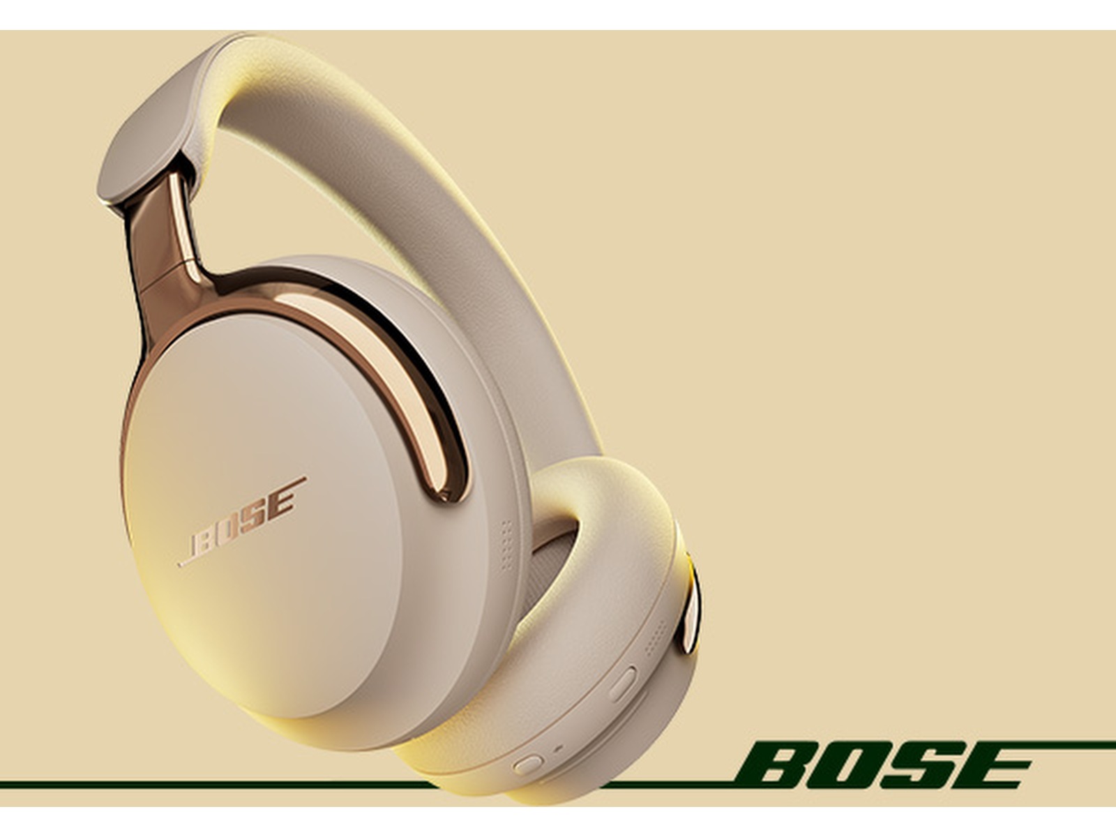Bose QuietComfort ULTRA II trådløse hovedtelefoner (driftwood sand) Høretelefoner