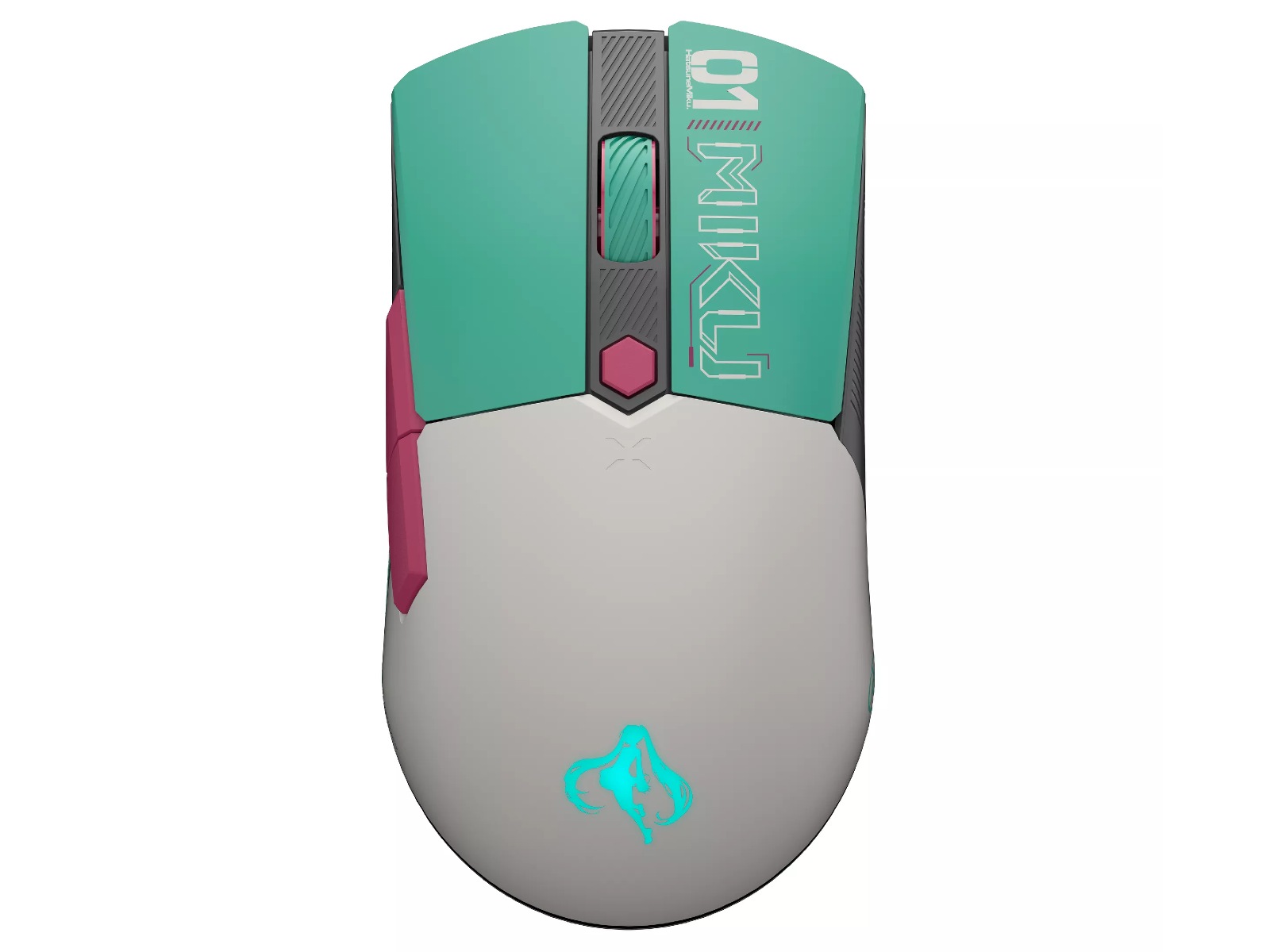 ASUS TUF Gaming Mini Trådløs Gamingmus Hatsune Miku Gamingmus