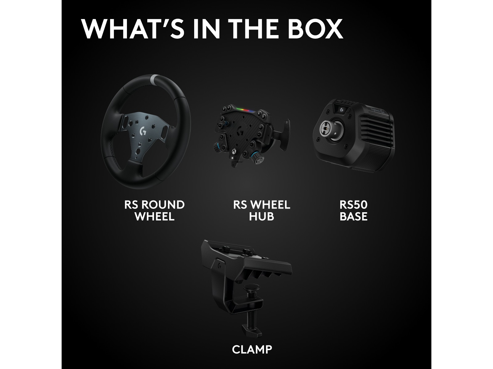 Logitech G RS50 Xbox/PC Rat og pedaler