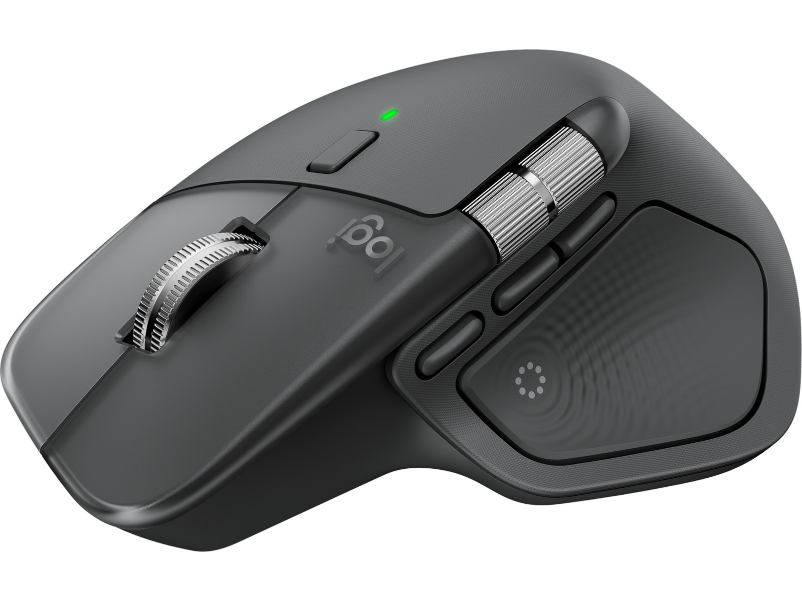 Logitech MX Master 4 Trådløs Ergonomisk Mus (grafitgrå) Mus