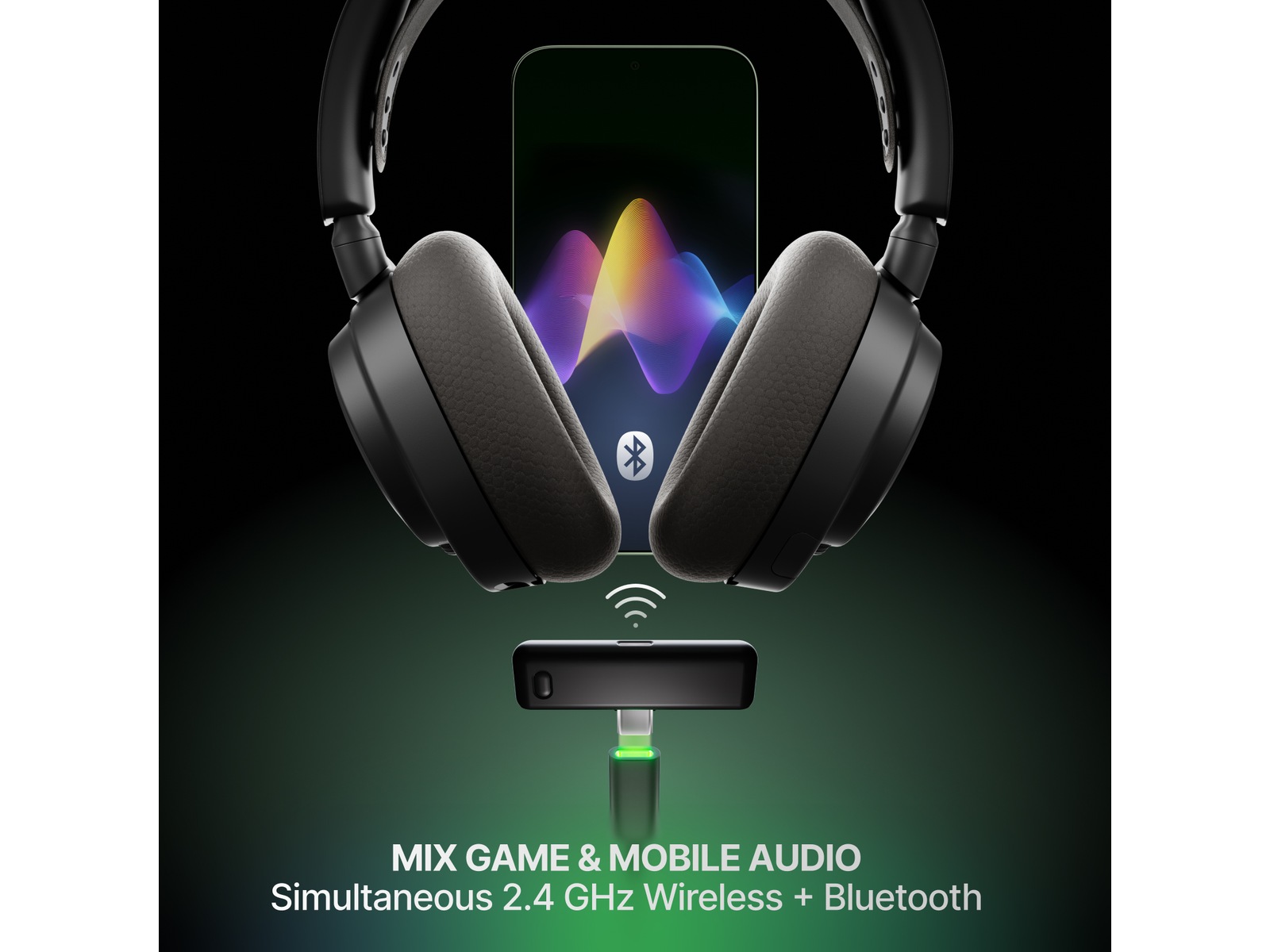 SteelSeries Arctis Nova 7X Gen 2 Trådlöst Gamingheadset (svart) Gamingheadset