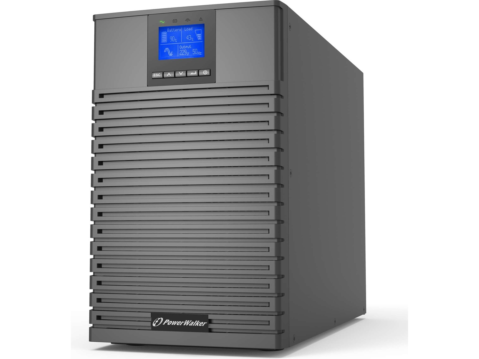BlueWalker PowerWalker VFI 3000 ICT IoT UPS og UPS-batteri