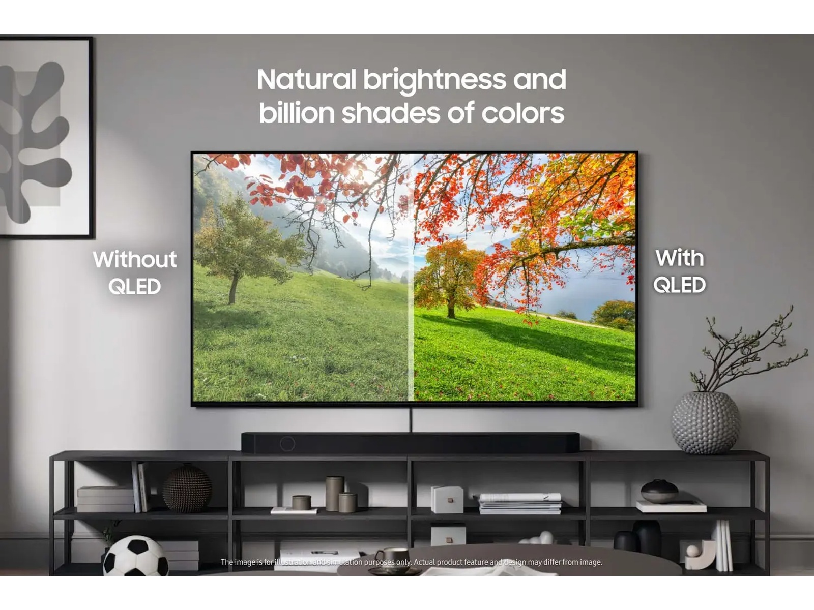 Samsung 65" Q6F QLED 4K smart-tv (2025) 60 - 69 tommer TV