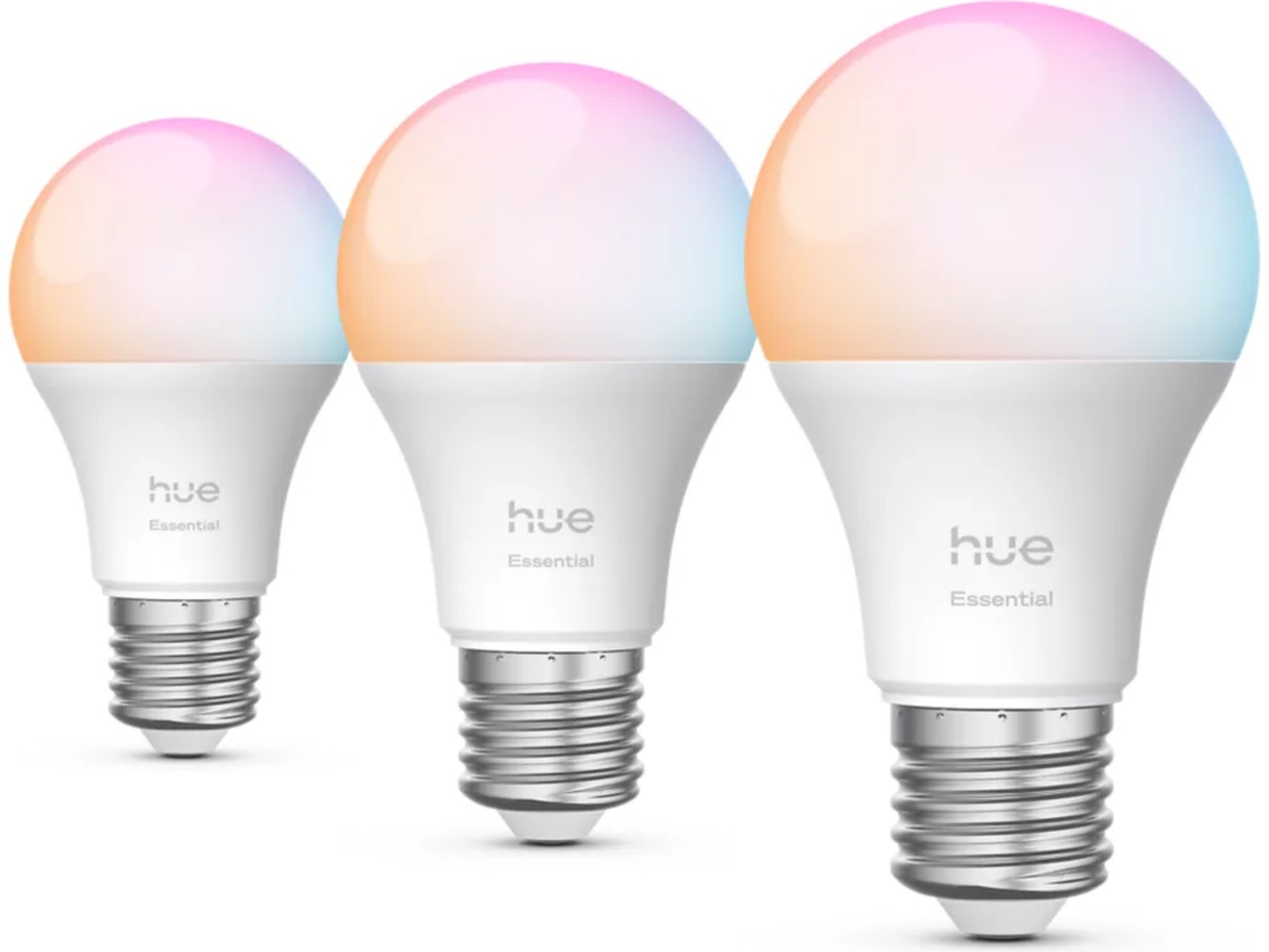 Philips Hue Essential WCA lyspære E27 806 lm (3-pack) LED-pærer & elpærer