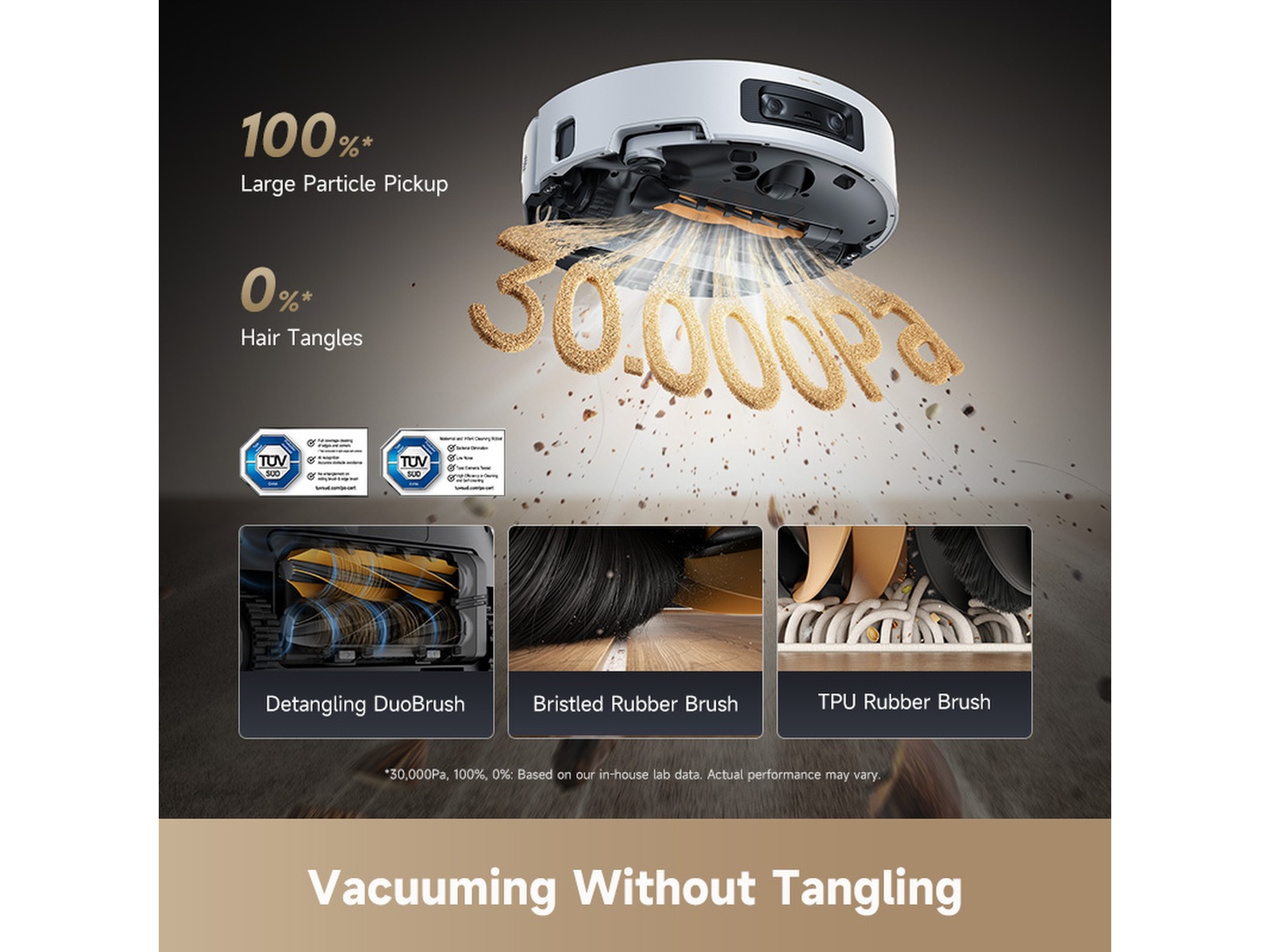 Dreame Aqua10 Ultra Roller Robotstøvsuger (hvidt) Robotstøvsugere