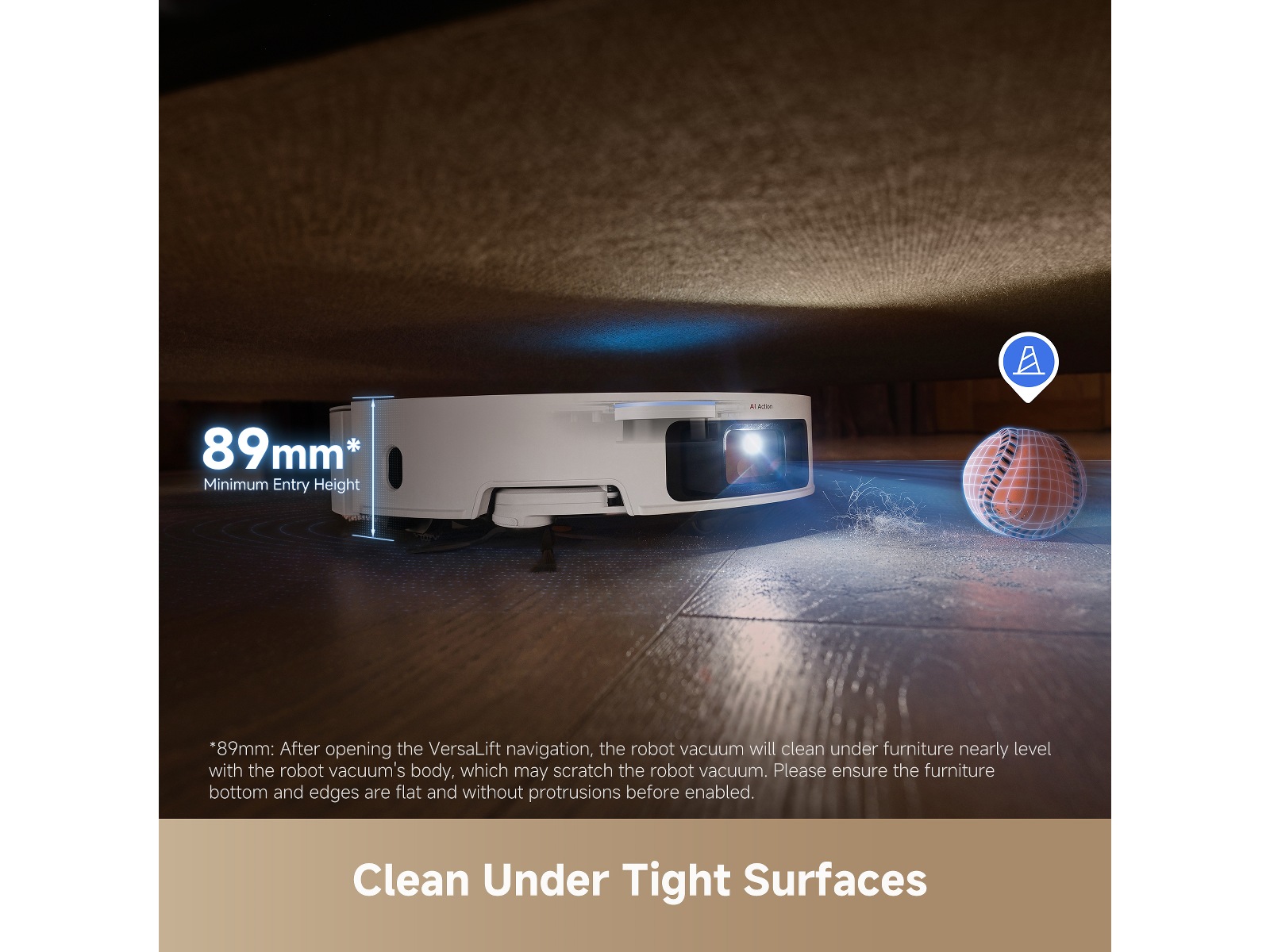 Dreame X50 Ultra Robotstøvsuger (hvidt) Robotstøvsugere