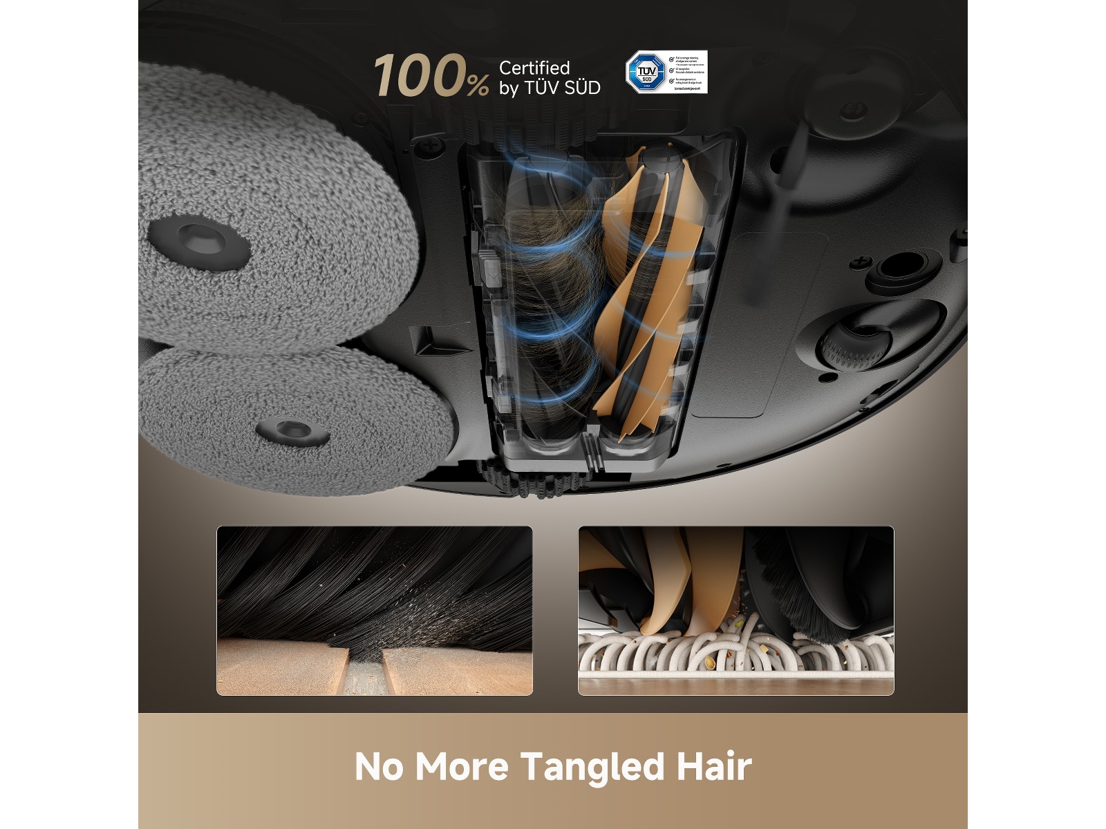 Dreame X50 Ultra Robotstøvsuger (sort) Robotstøvsugere