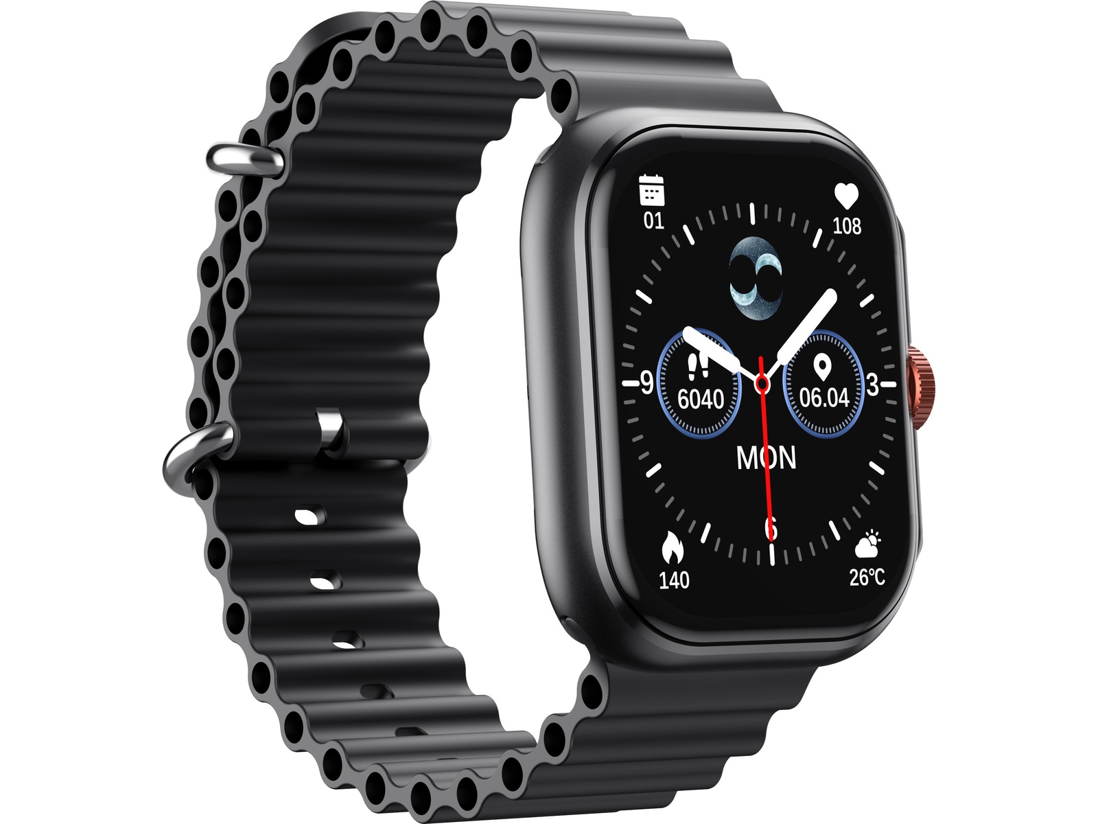 HAVIT M9068 Smartwatch (sort) Smartwatches