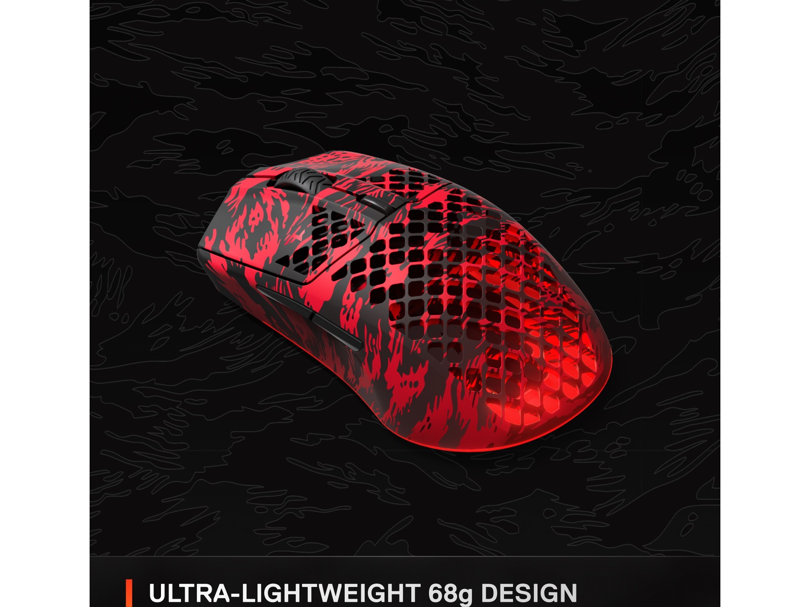 SteelSeries Aerox 3 Wireless Faze Clan Trådlös Gamingmus Gamingmus