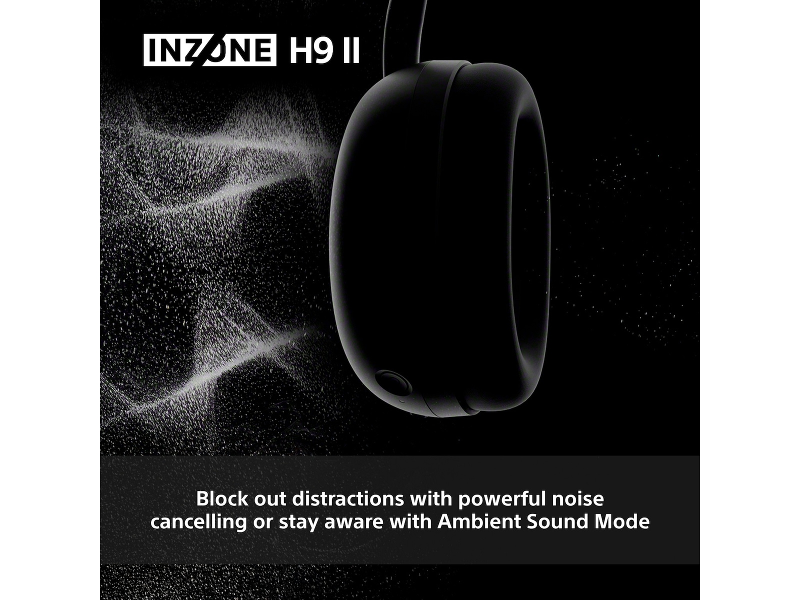 Sony INZONE H9 II Trådløst Støjreducerende Headset (sort) Gamingheadset