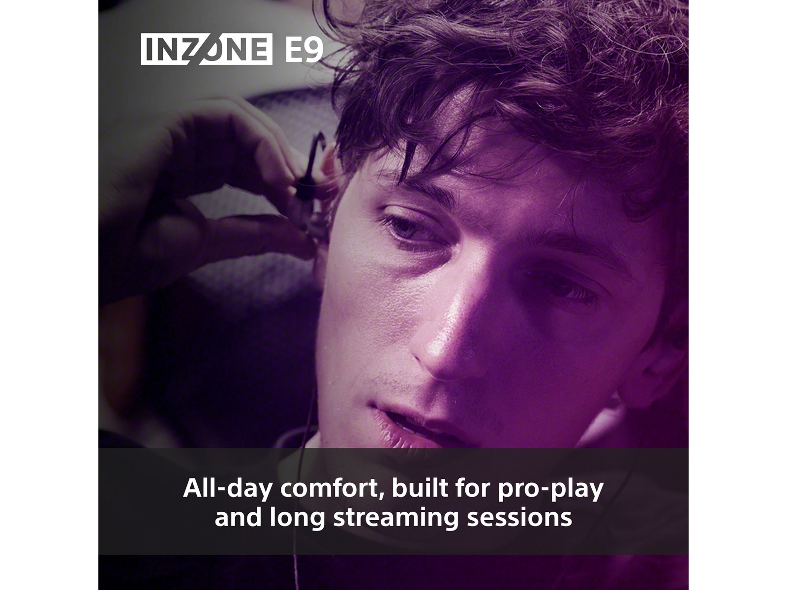 Sony INZONE E9 In-Ear Gaming Ørepropper (hvid) In-ear høretelefoner