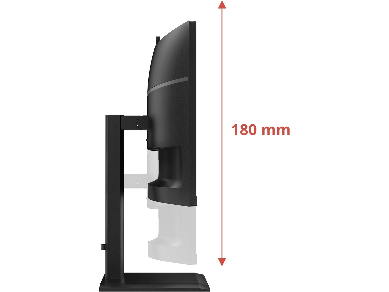 AOC 34" curved skærm CU34E4CW Skærme