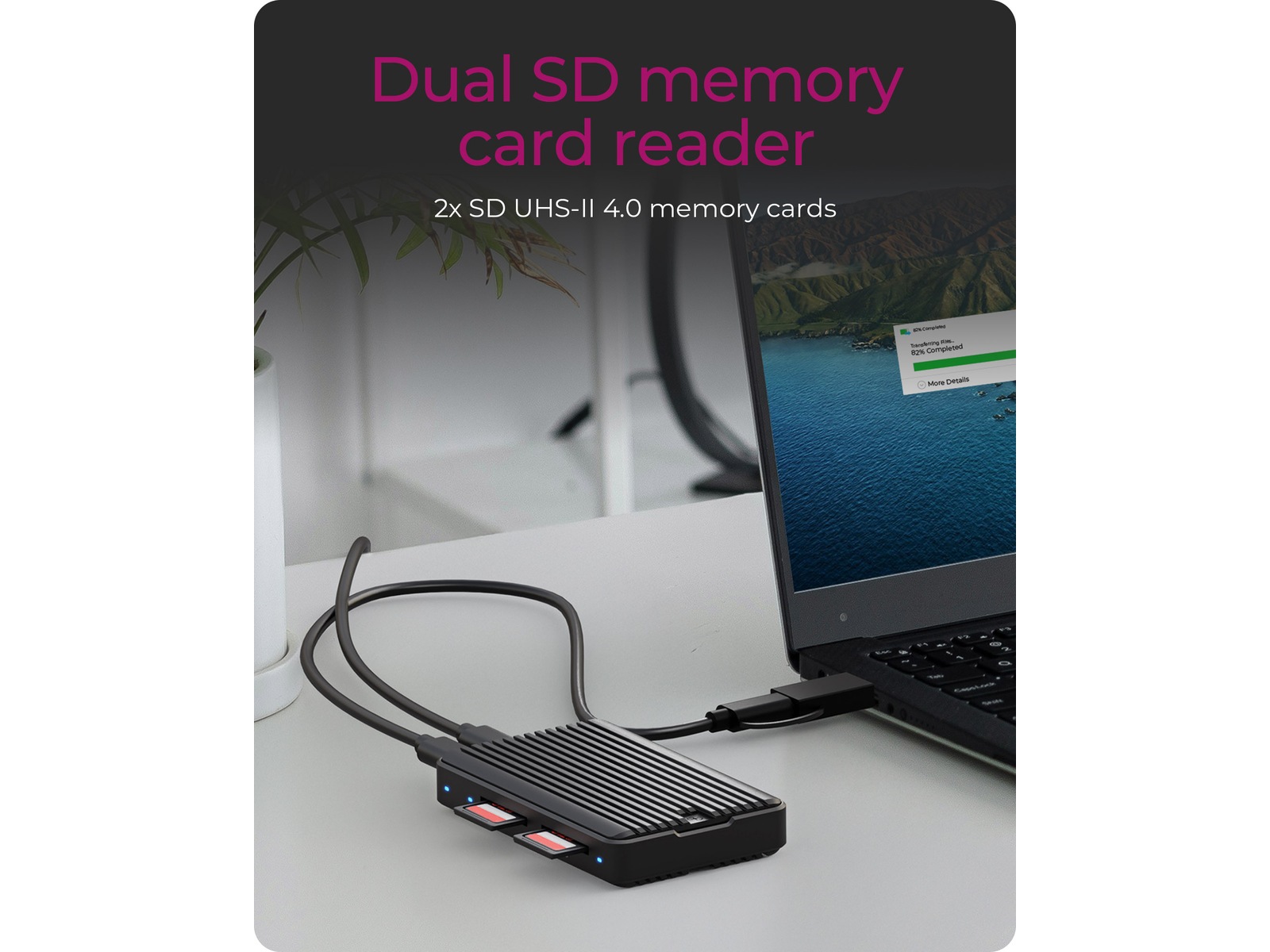 ICY BOX IB-CR602M-C31 M.2 SSD Enclosure Dockingstationer