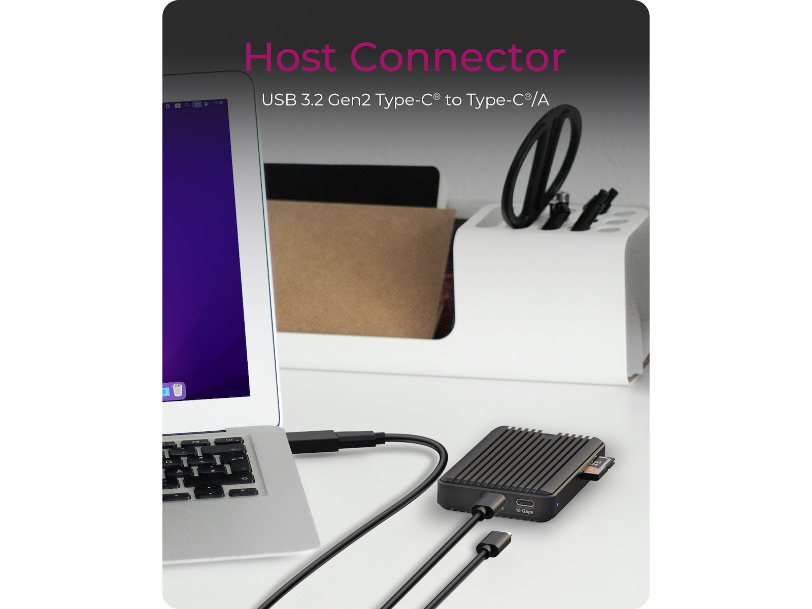 ICY BOX M.2 SSD Enclosure Eksterne Kabinetter