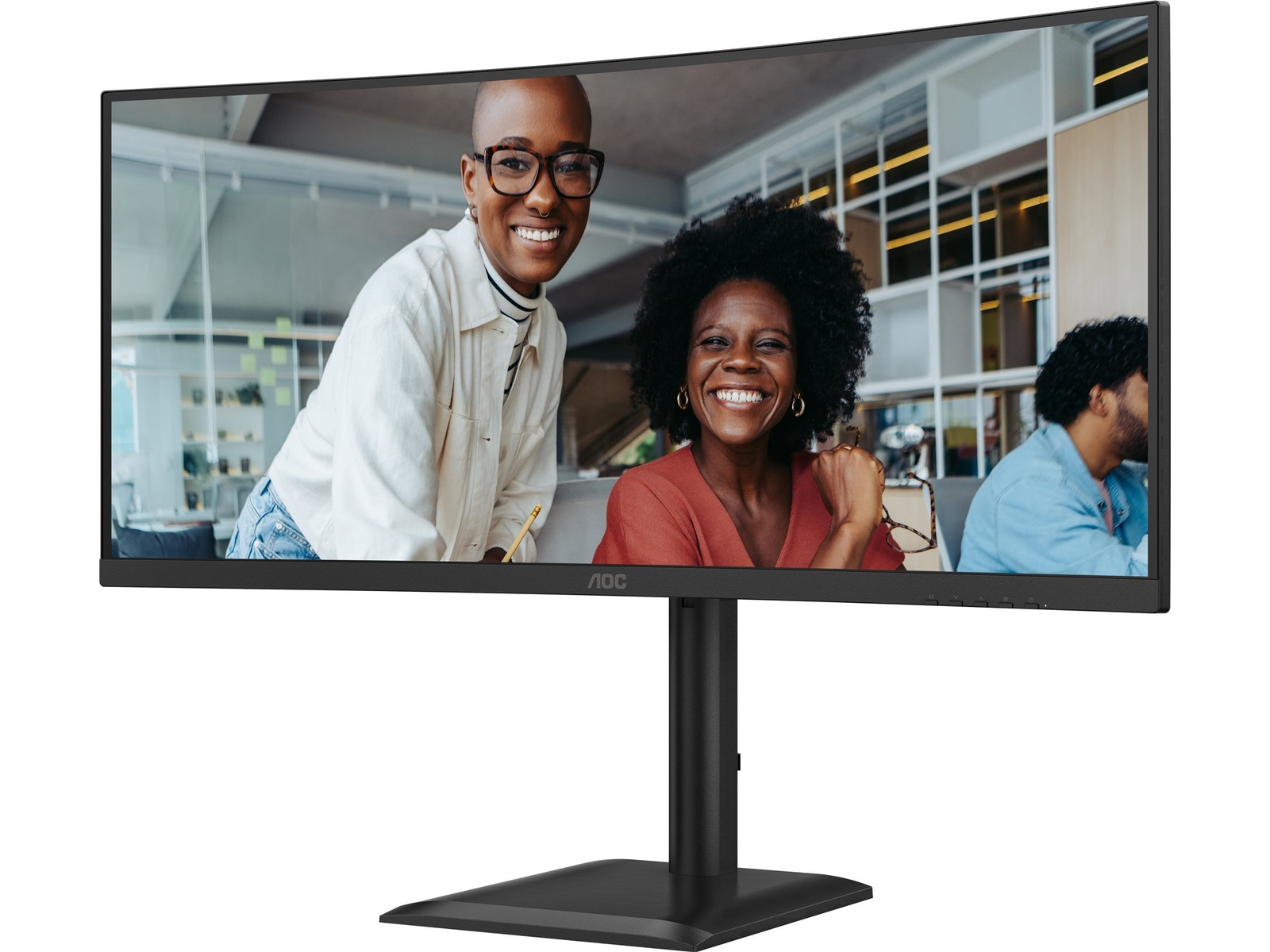 AOC 34" curved skærm CU34E4CV Skærme