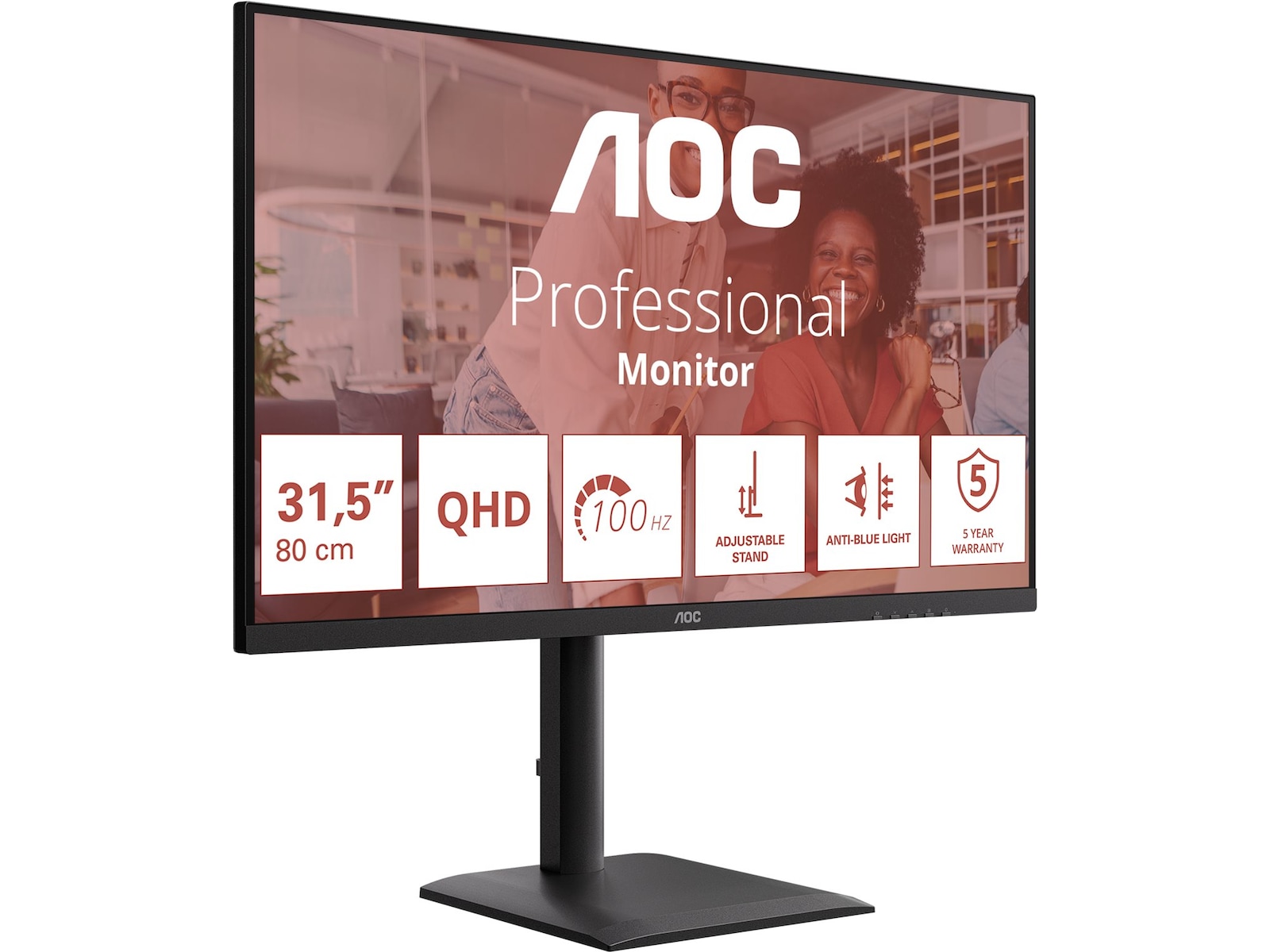 AOC 32" skærm Q32E4U Skærme